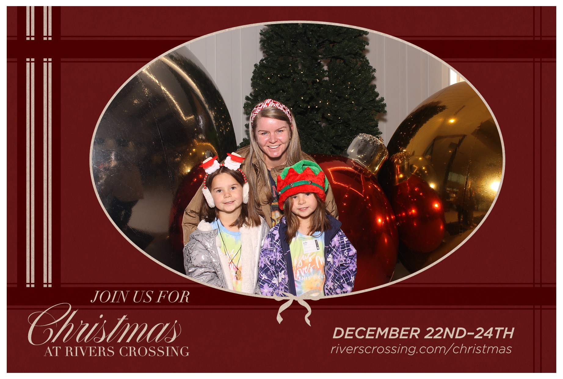 Rivers Crossing Christmas Invite | View more photos from the event at gallery.photoboothcincy.com/u/PhotoBoothCincy/Rivers-Crossing-Christmas-Invite