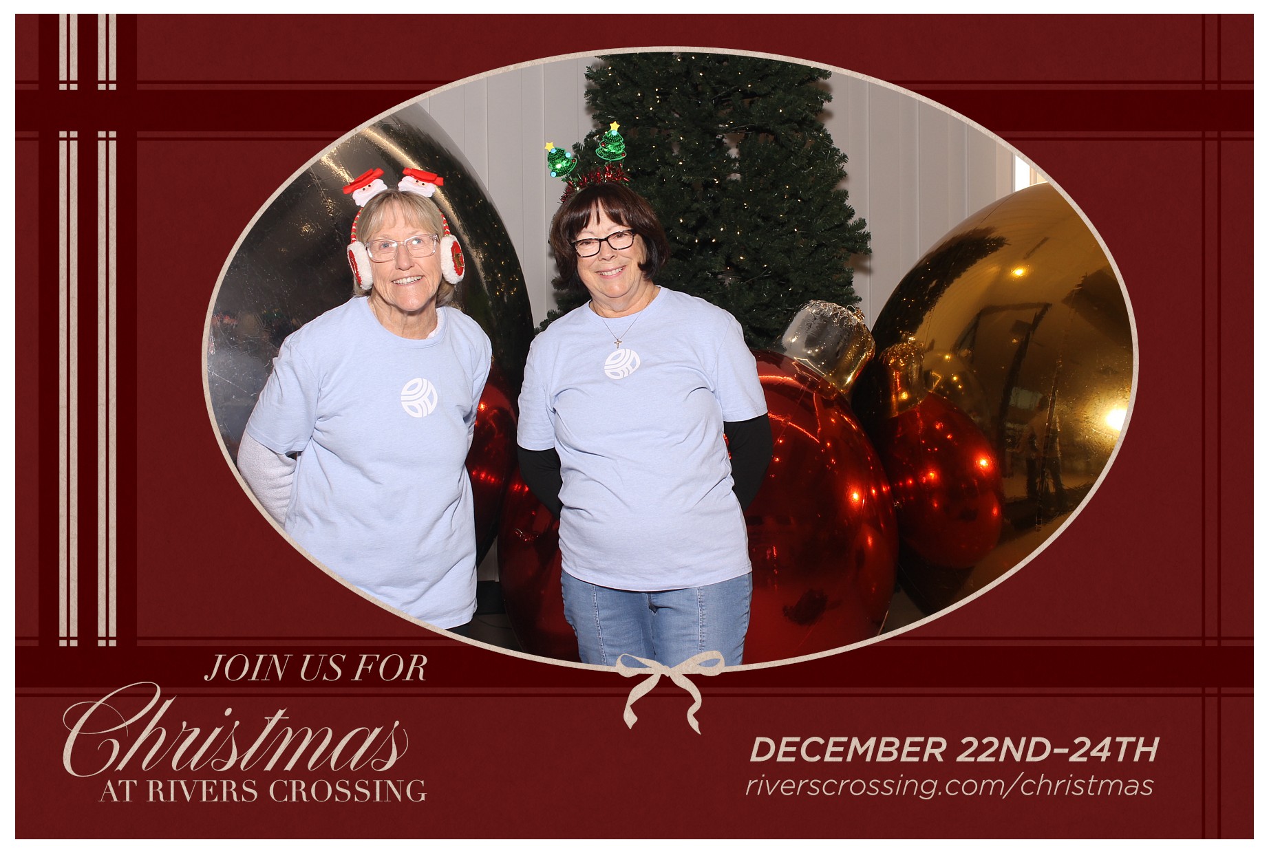 Rivers Crossing Christmas Invite | View more photos from the event at gallery.photoboothcincy.com/u/PhotoBoothCincy/Rivers-Crossing-Christmas-Invite