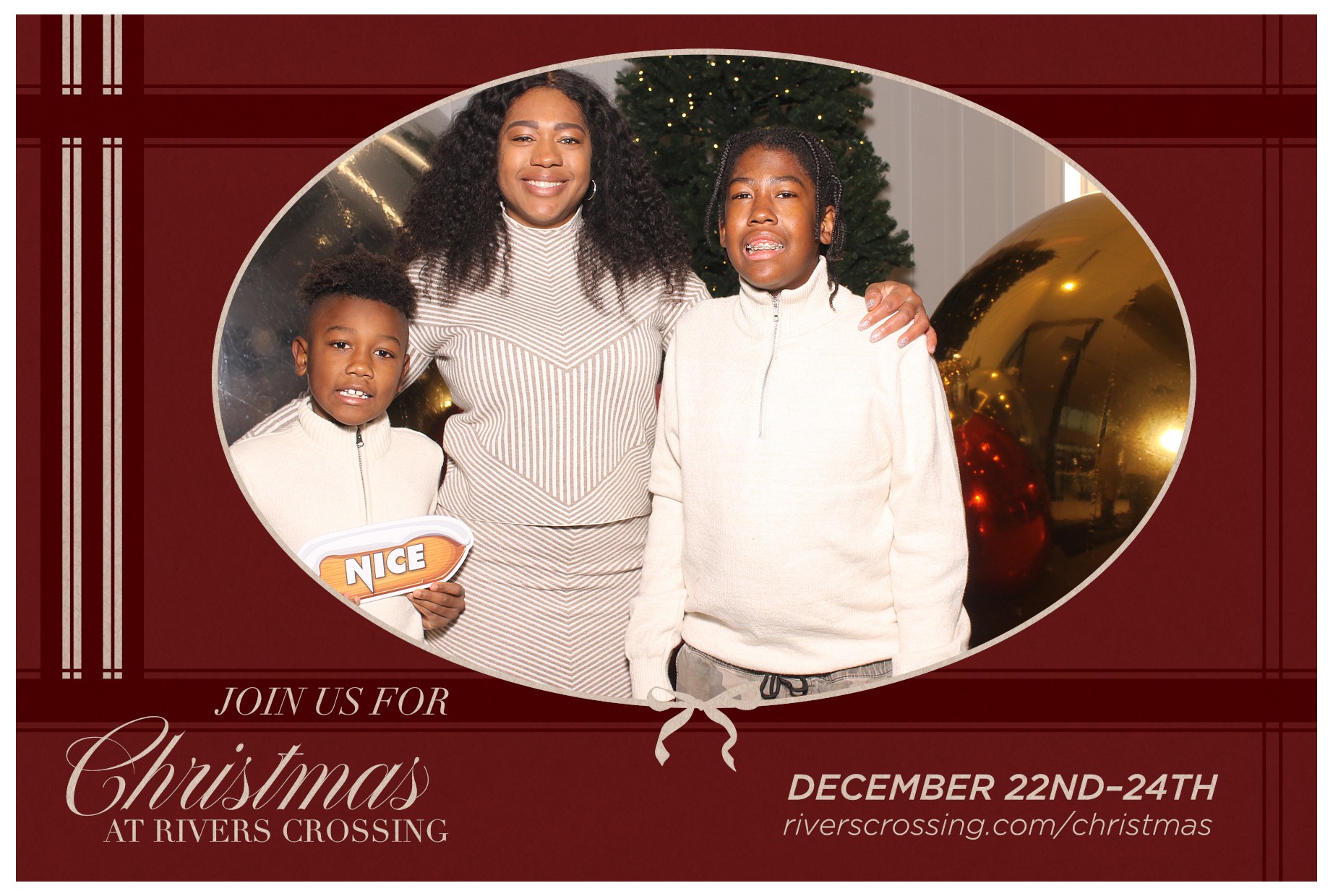 Rivers Crossing Christmas Invite | View more photos from the event at gallery.photoboothcincy.com/u/PhotoBoothCincy/Rivers-Crossing-Christmas-Invite