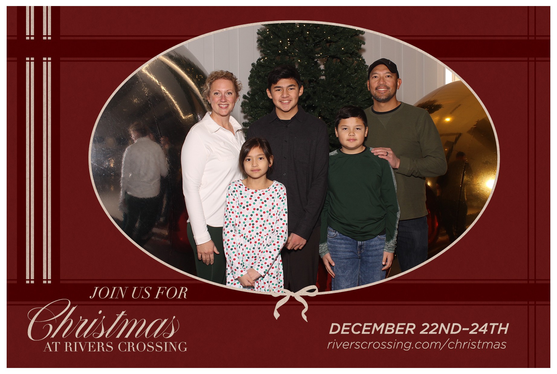 Rivers Crossing Christmas Invite | View more photos from the event at gallery.photoboothcincy.com/u/PhotoBoothCincy/Rivers-Crossing-Christmas-Invite