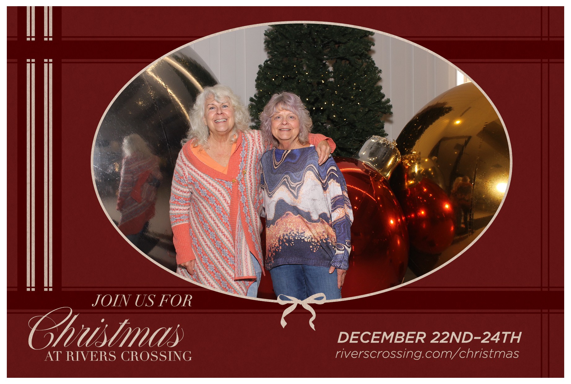 Rivers Crossing Christmas Invite | View more photos from the event at gallery.photoboothcincy.com/u/PhotoBoothCincy/Rivers-Crossing-Christmas-Invite