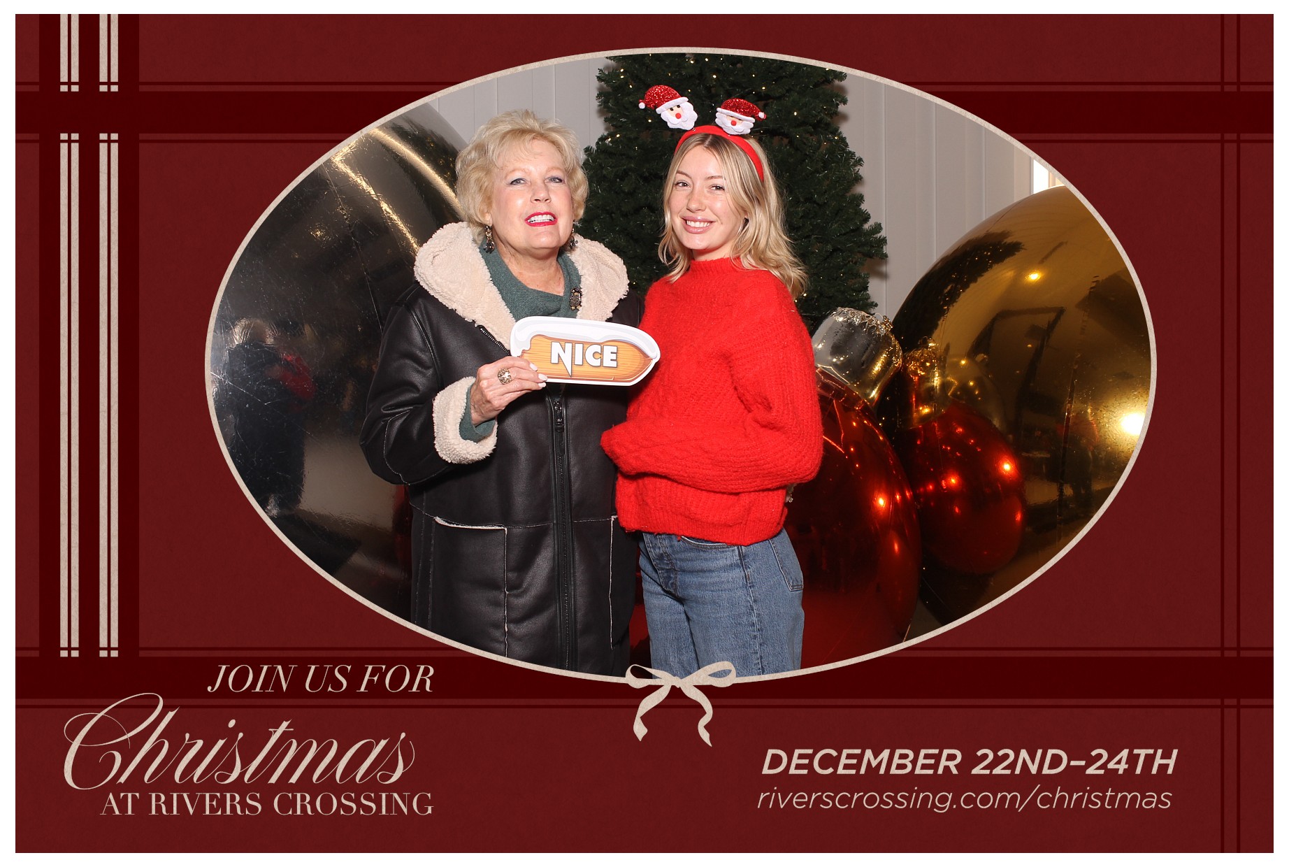Rivers Crossing Christmas Invite | View more photos from the event at gallery.photoboothcincy.com/u/PhotoBoothCincy/Rivers-Crossing-Christmas-Invite