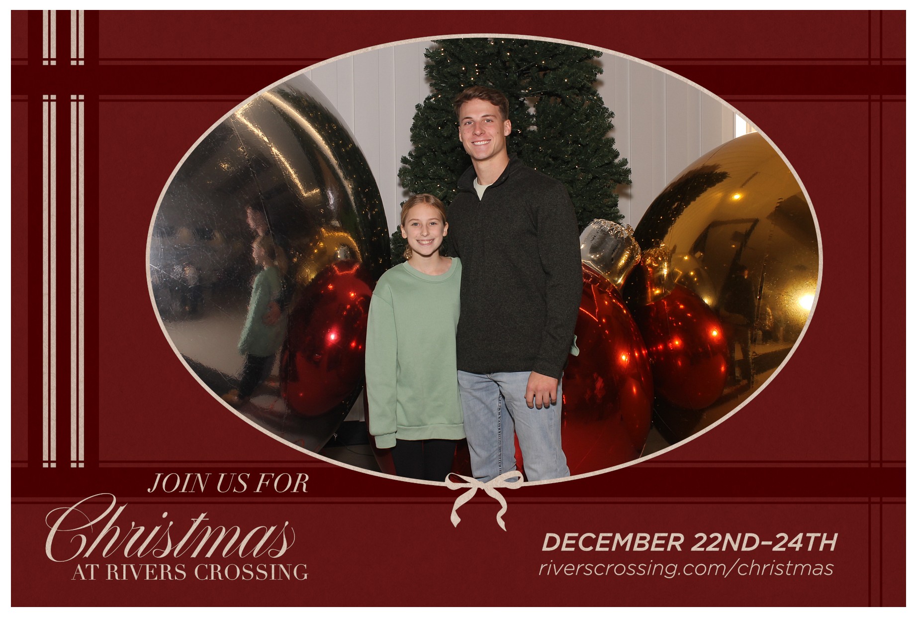 Rivers Crossing Christmas Invite | View more photos from the event at gallery.photoboothcincy.com/u/PhotoBoothCincy/Rivers-Crossing-Christmas-Invite