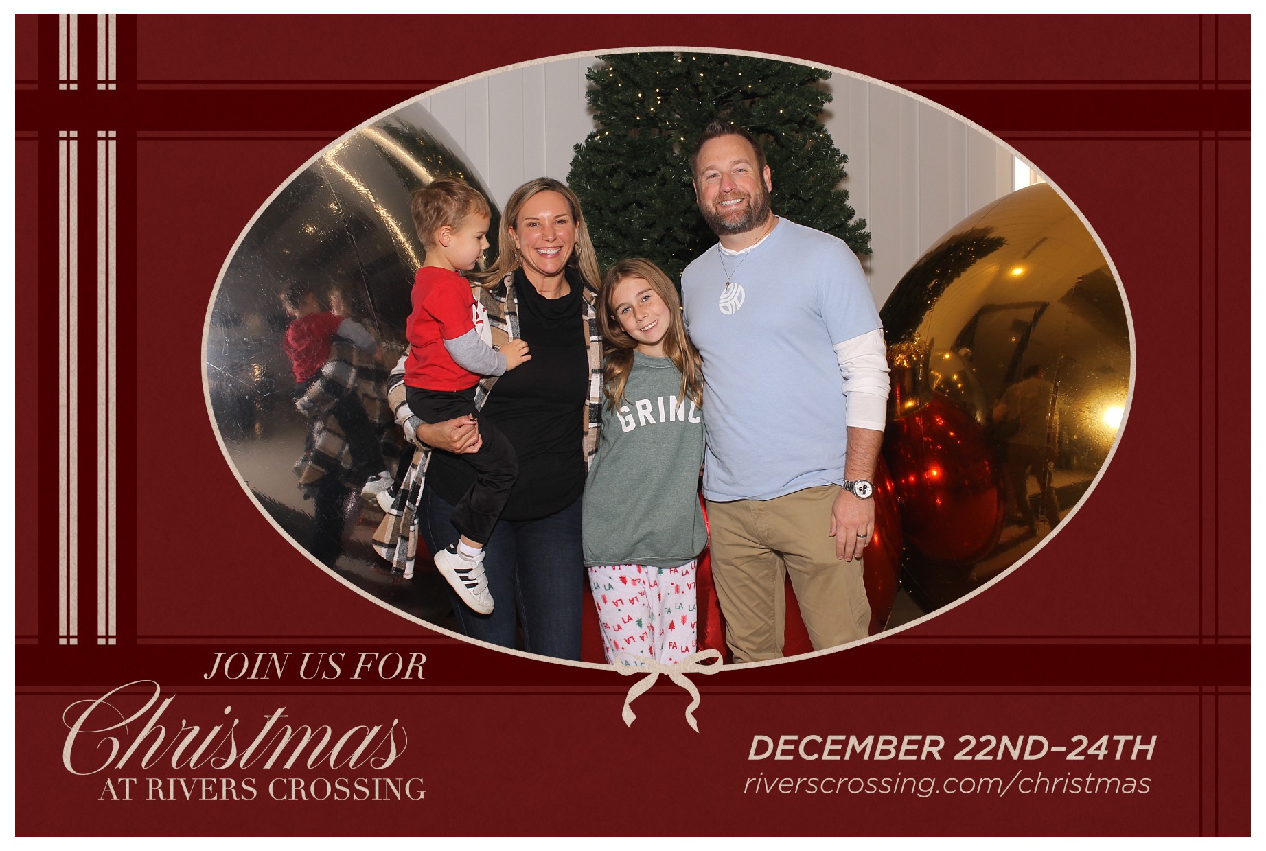 Rivers Crossing Christmas Invite | View more photos from the event at gallery.photoboothcincy.com/u/PhotoBoothCincy/Rivers-Crossing-Christmas-Invite
