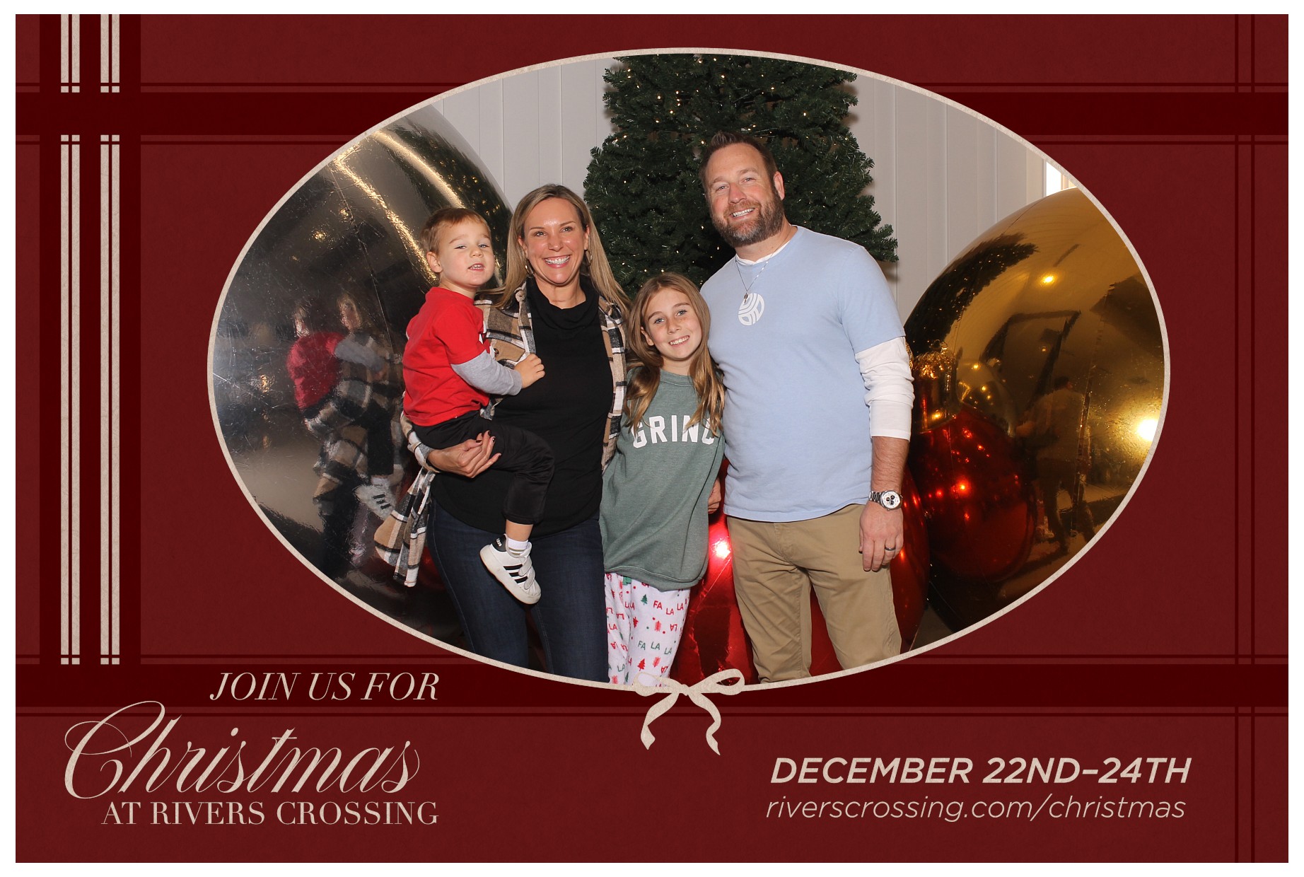 Rivers Crossing Christmas Invite | View more photos from the event at gallery.photoboothcincy.com/u/PhotoBoothCincy/Rivers-Crossing-Christmas-Invite