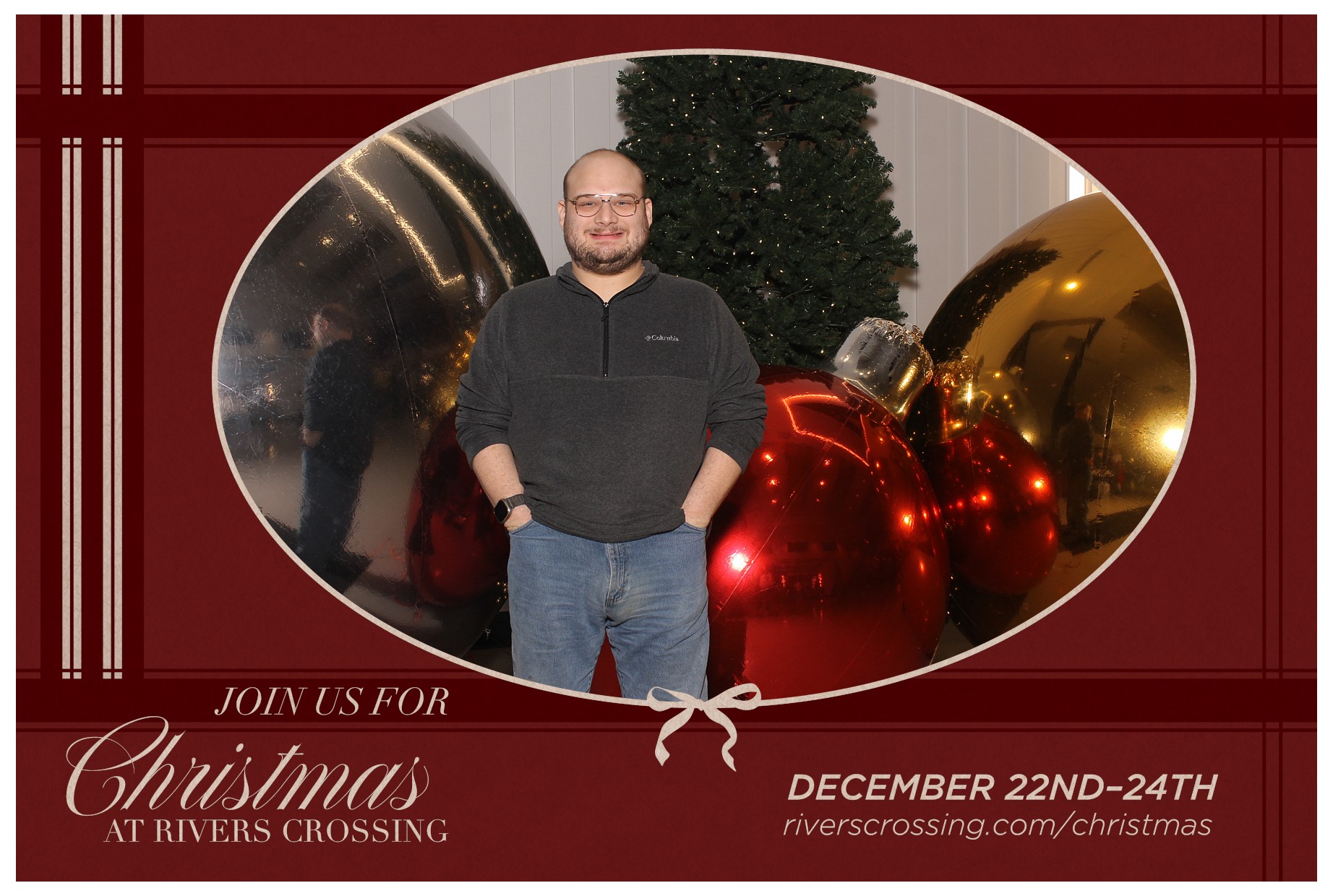 Rivers Crossing Christmas Invite | View more photos from the event at gallery.photoboothcincy.com/u/PhotoBoothCincy/Rivers-Crossing-Christmas-Invite