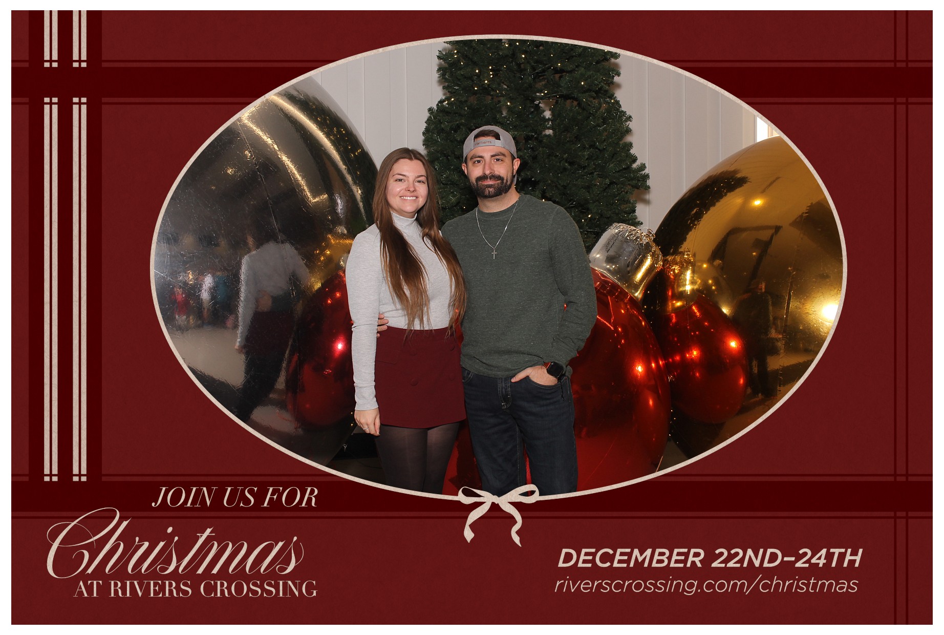 Rivers Crossing Christmas Invite | View more photos from the event at gallery.photoboothcincy.com/u/PhotoBoothCincy/Rivers-Crossing-Christmas-Invite