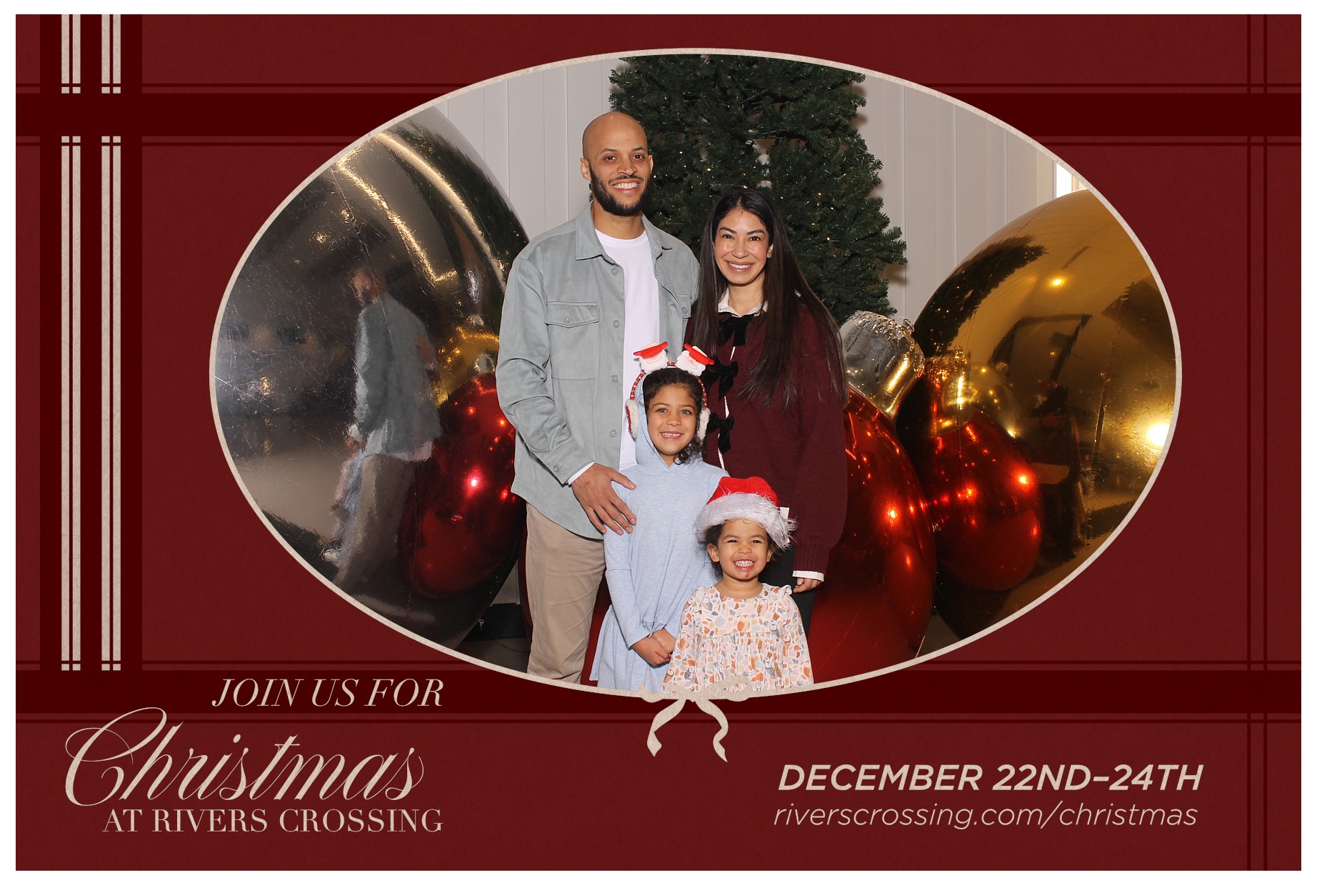 Rivers Crossing Christmas Invite | View more photos from the event at gallery.photoboothcincy.com/u/PhotoBoothCincy/Rivers-Crossing-Christmas-Invite