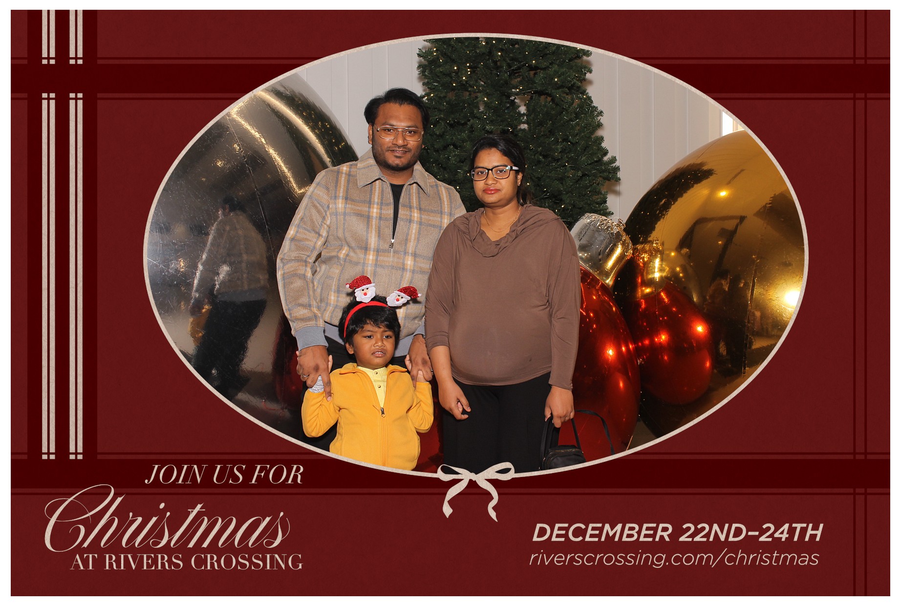 Rivers Crossing Christmas Invite | View more photos from the event at gallery.photoboothcincy.com/u/PhotoBoothCincy/Rivers-Crossing-Christmas-Invite