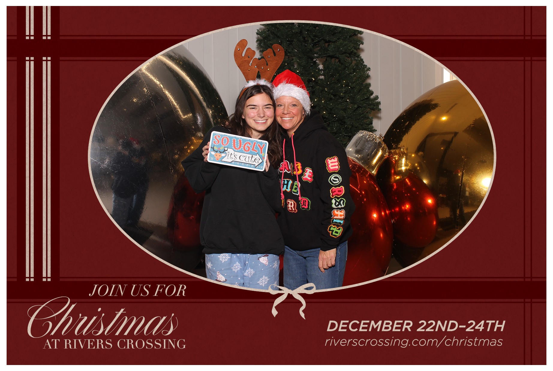 Rivers Crossing Christmas Invite | View more photos from the event at gallery.photoboothcincy.com/u/PhotoBoothCincy/Rivers-Crossing-Christmas-Invite
