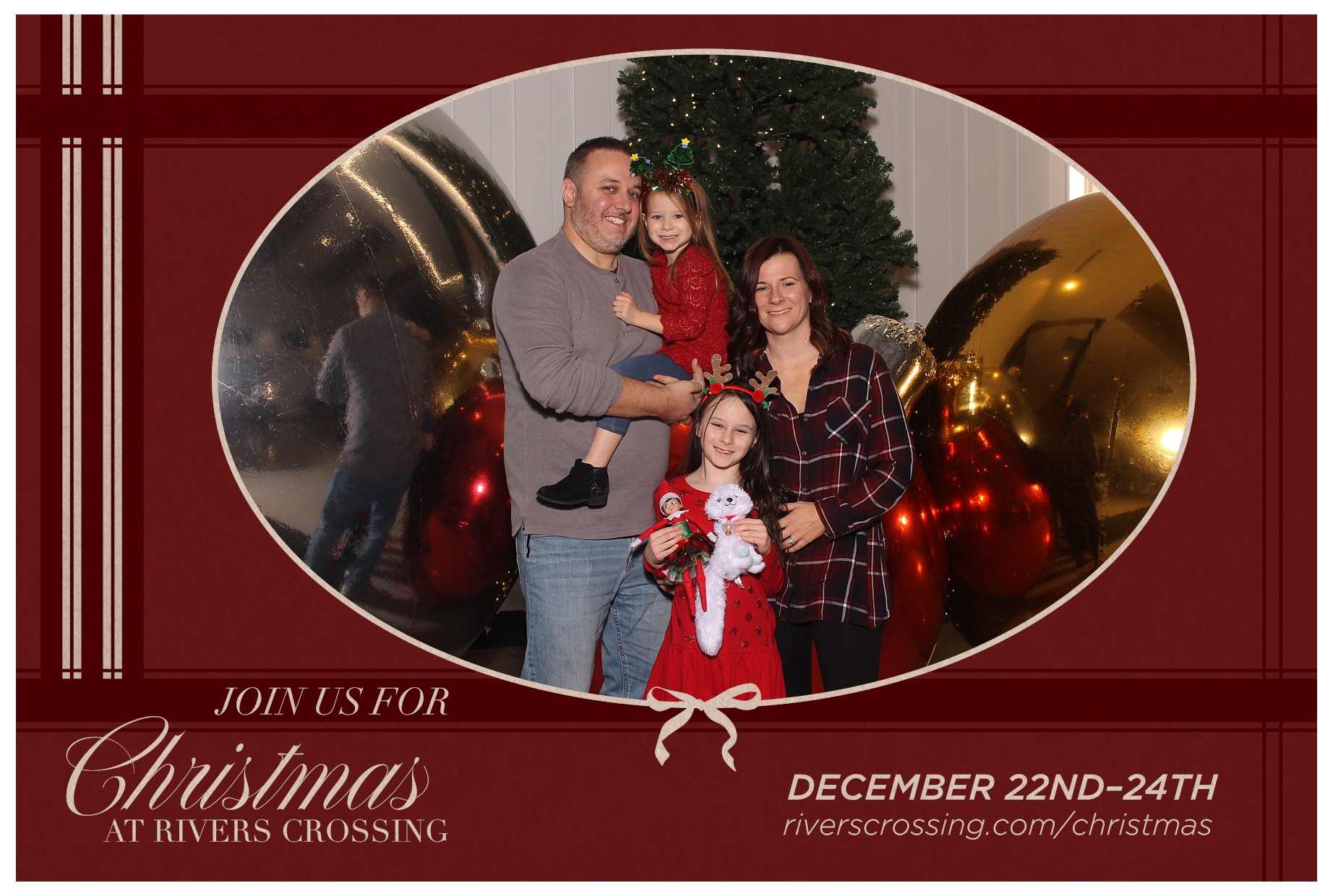 Rivers Crossing Christmas Invite | View more photos from the event at gallery.photoboothcincy.com/u/PhotoBoothCincy/Rivers-Crossing-Christmas-Invite