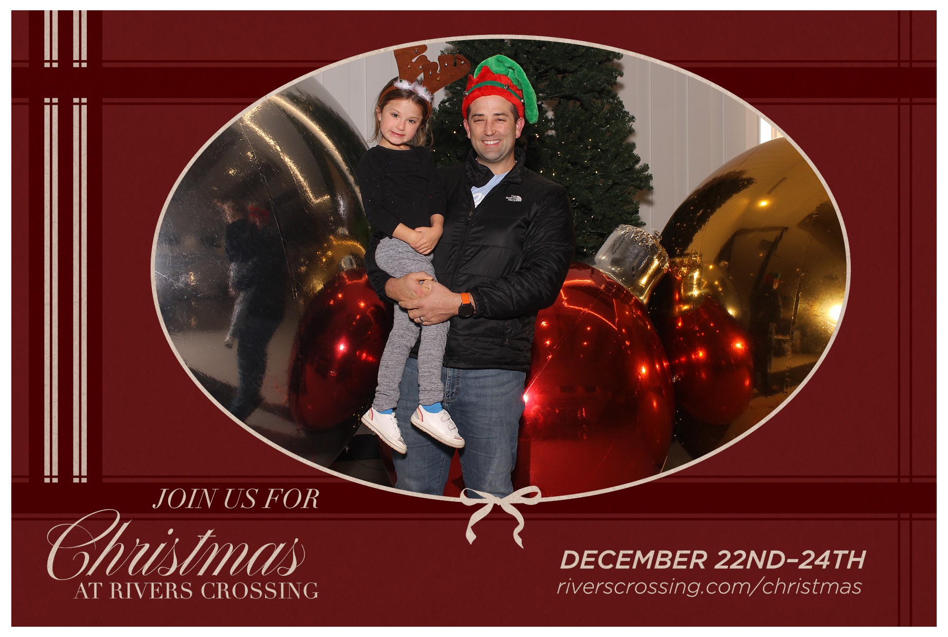 Rivers Crossing Christmas Invite | View more photos from the event at gallery.photoboothcincy.com/u/PhotoBoothCincy/Rivers-Crossing-Christmas-Invite