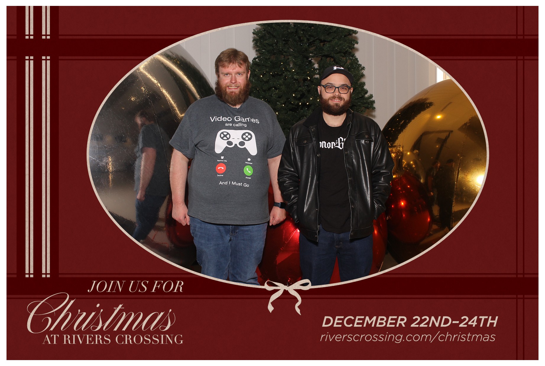 Rivers Crossing Christmas Invite | View more photos from the event at gallery.photoboothcincy.com/u/PhotoBoothCincy/Rivers-Crossing-Christmas-Invite