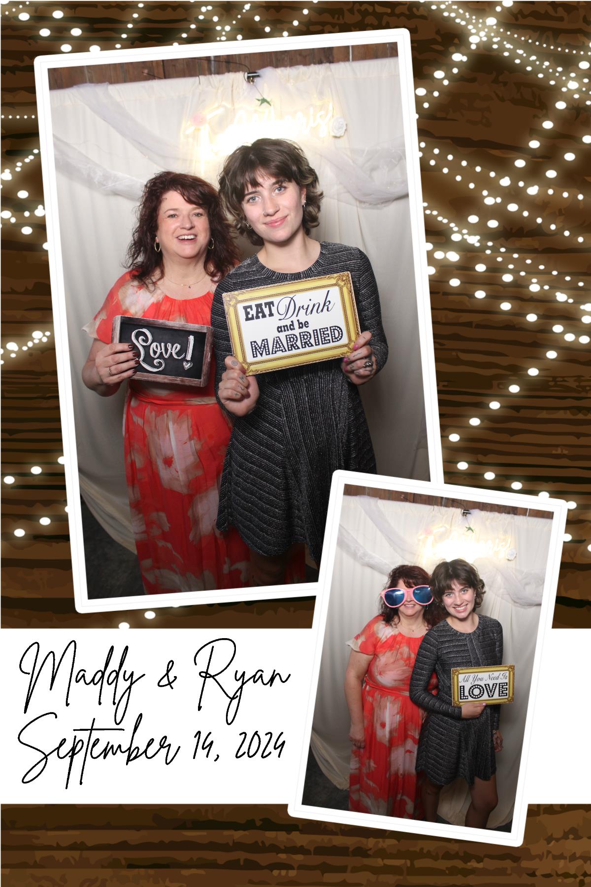 Ryan & Madison  | View more photos from the event at gallery.photoboothcincy.com/u/PhotoBoothCincy/Ryan-Madison
