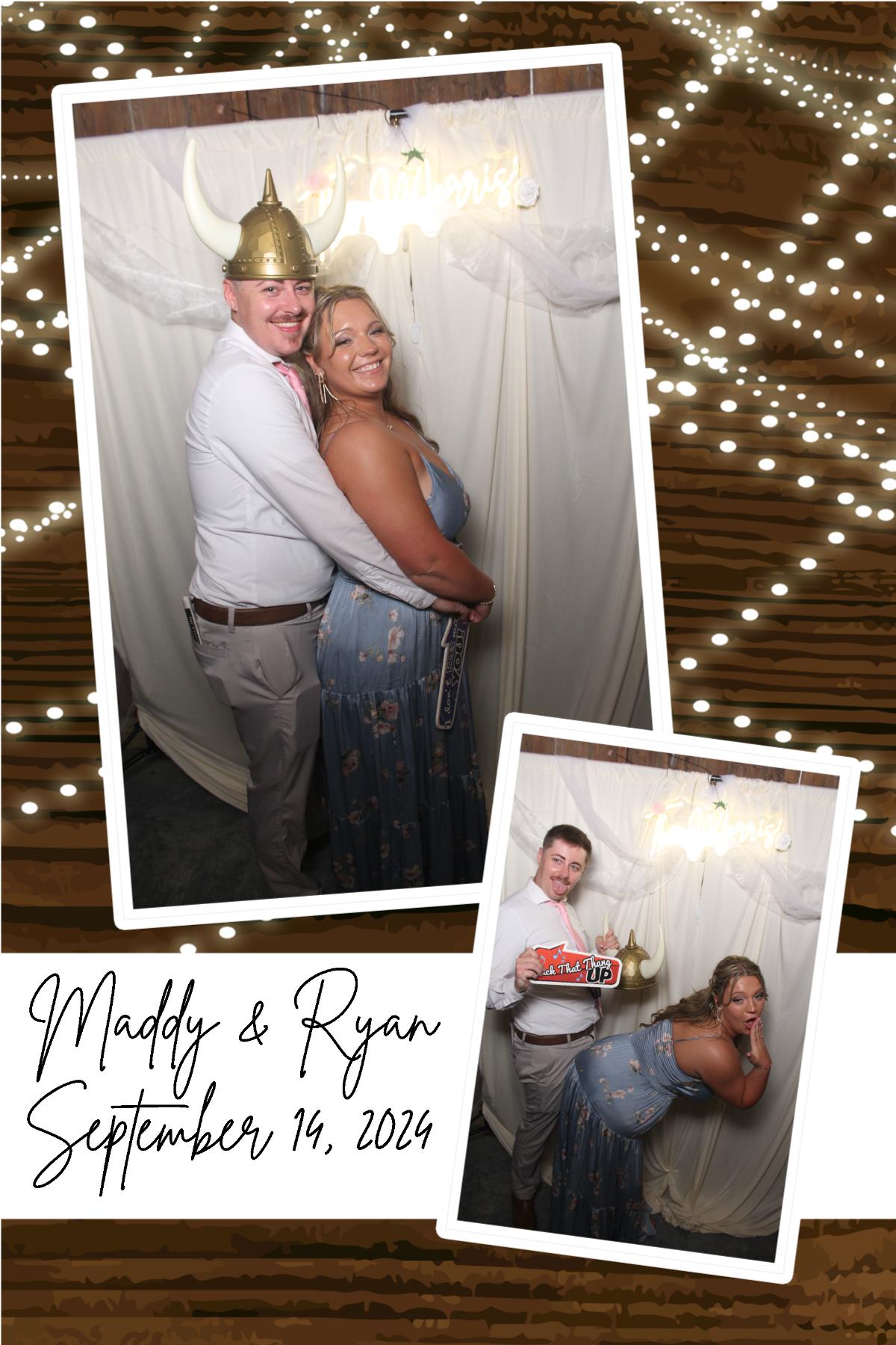 Ryan & Madison  | View more photos from the event at gallery.photoboothcincy.com/u/PhotoBoothCincy/Ryan-Madison