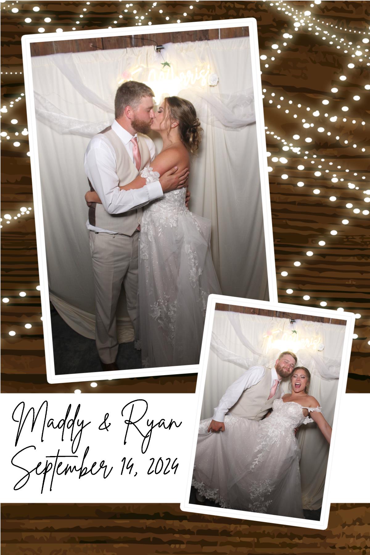 Ryan & Madison  | View more photos from the event at gallery.photoboothcincy.com/u/PhotoBoothCincy/Ryan-Madison