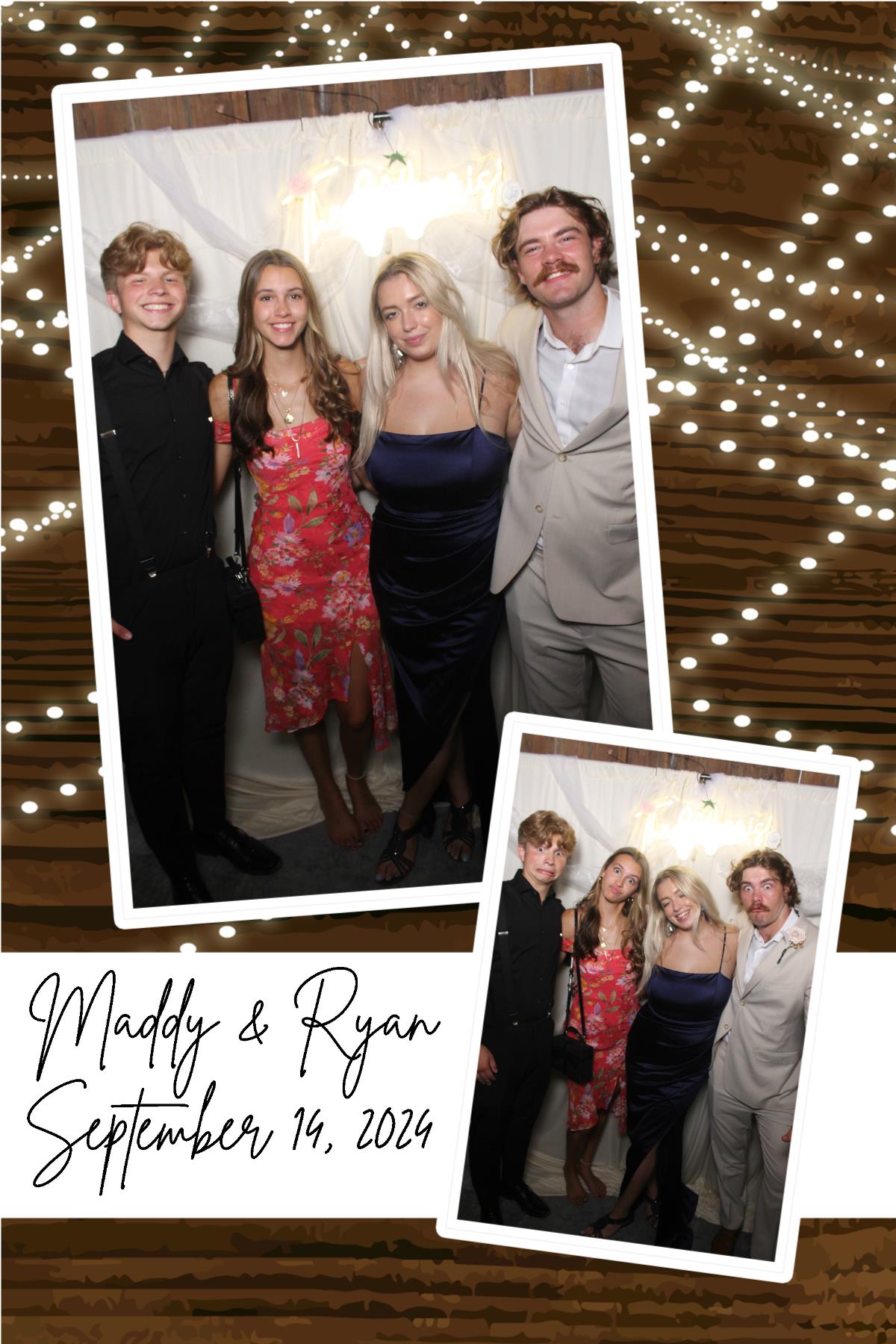 Ryan & Madison  | View more photos from the event at gallery.photoboothcincy.com/u/PhotoBoothCincy/Ryan-Madison