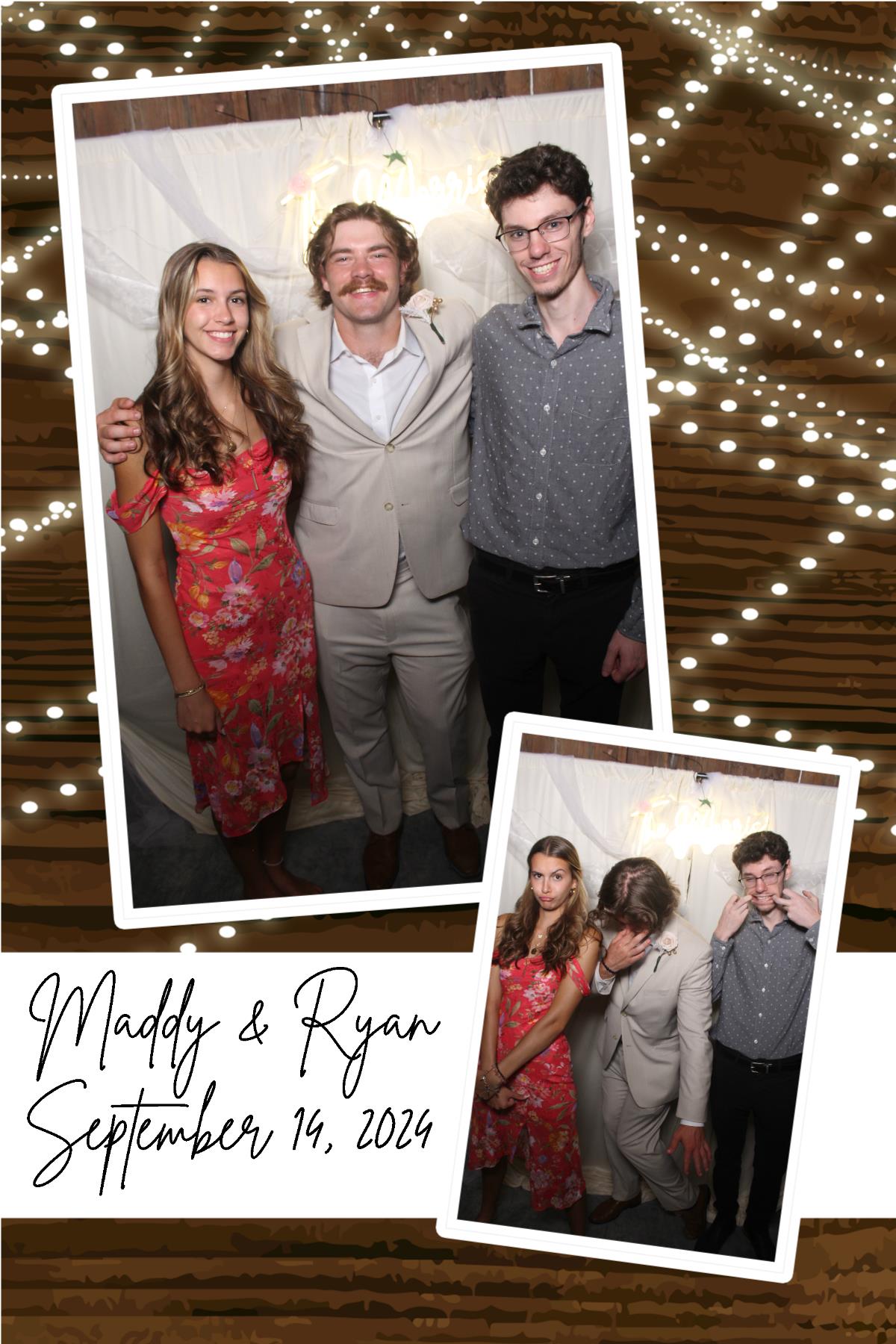 Ryan & Madison  | View more photos from the event at gallery.photoboothcincy.com/u/PhotoBoothCincy/Ryan-Madison