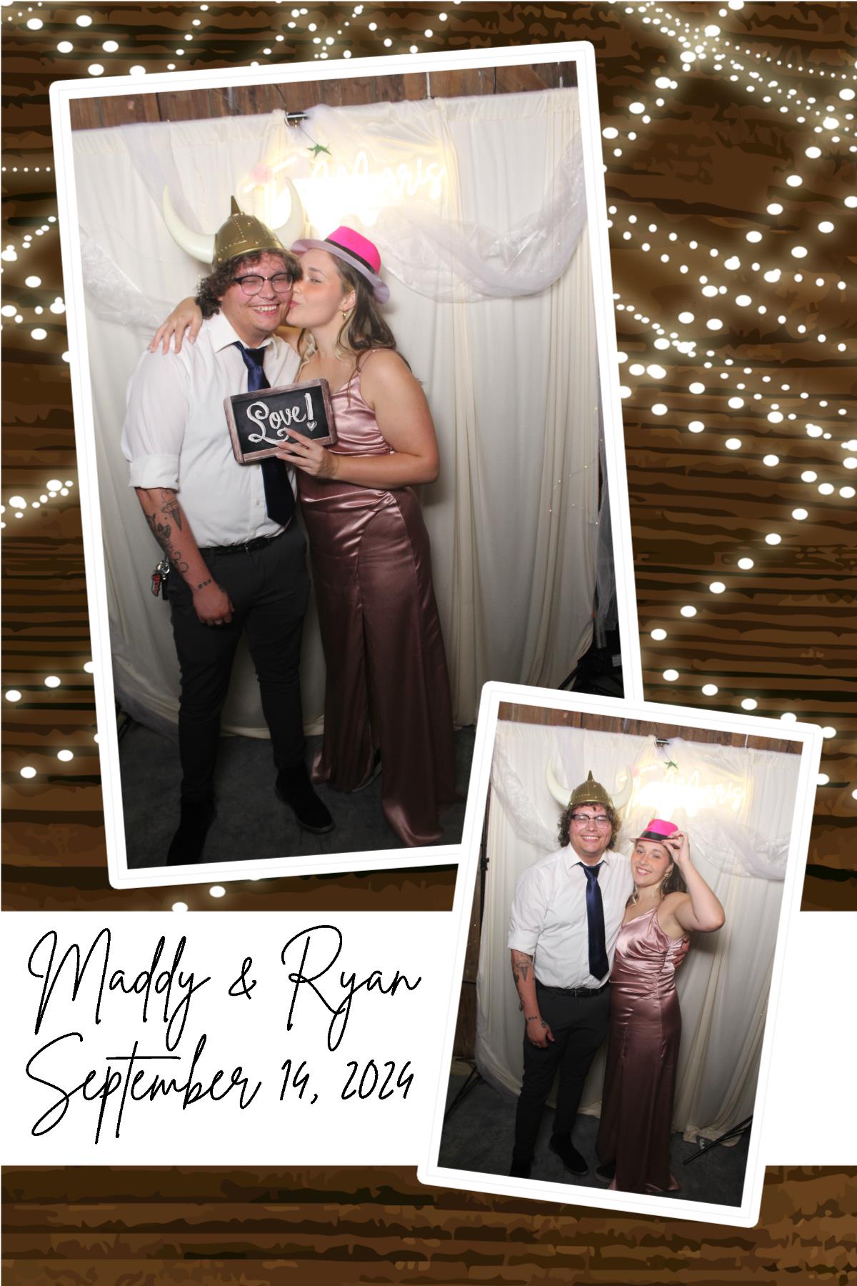 Ryan & Madison  | View more photos from the event at gallery.photoboothcincy.com/u/PhotoBoothCincy/Ryan-Madison