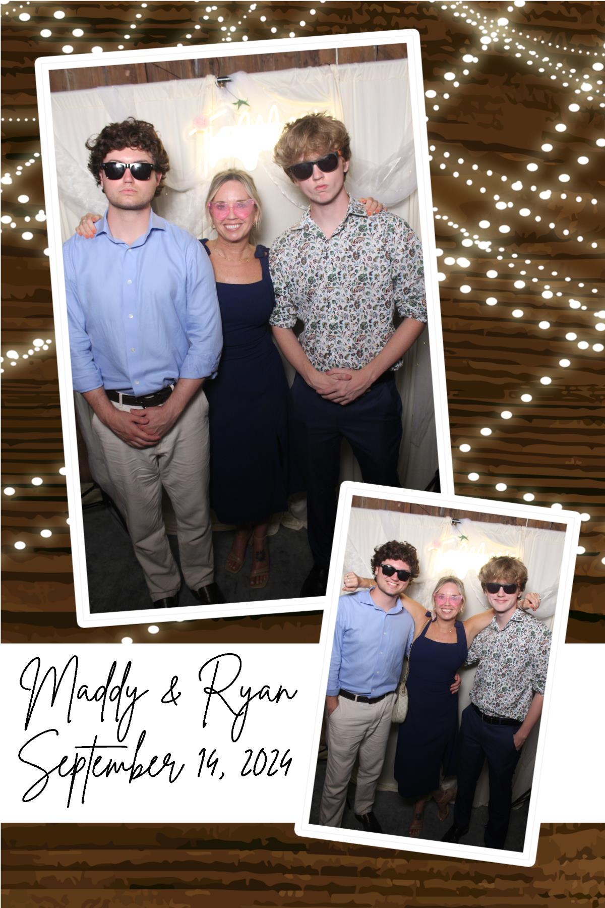 Ryan & Madison  | View more photos from the event at gallery.photoboothcincy.com/u/PhotoBoothCincy/Ryan-Madison