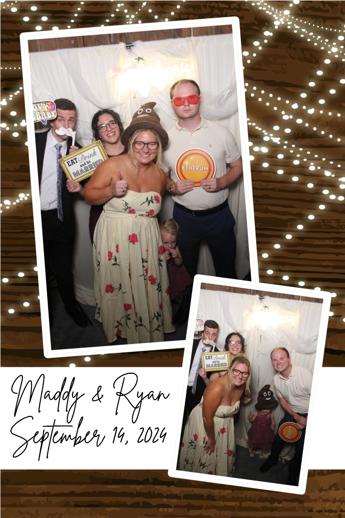 Ryan & Madison  | View more photos from the event at gallery.photoboothcincy.com/u/PhotoBoothCincy/Ryan-Madison
