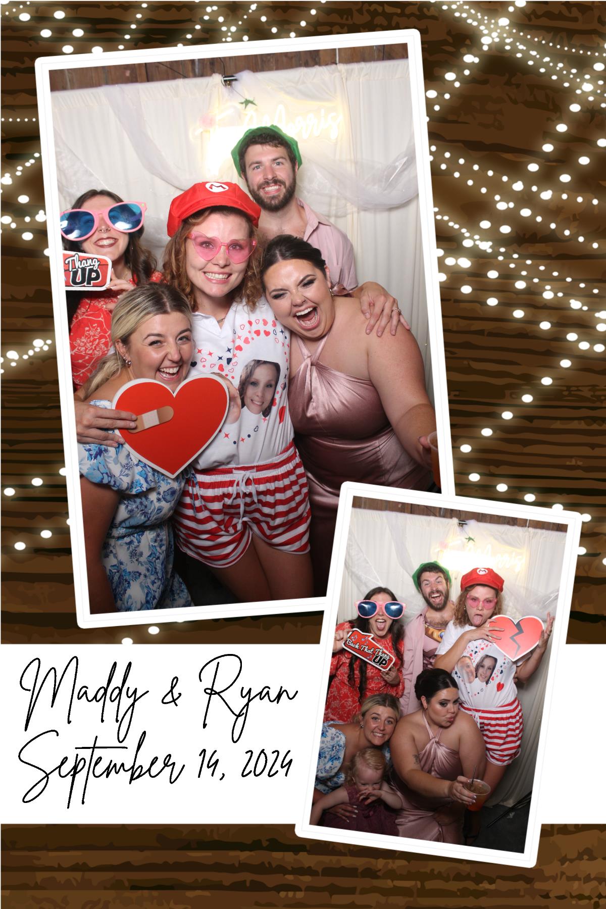 Ryan & Madison  | View more photos from the event at gallery.photoboothcincy.com/u/PhotoBoothCincy/Ryan-Madison