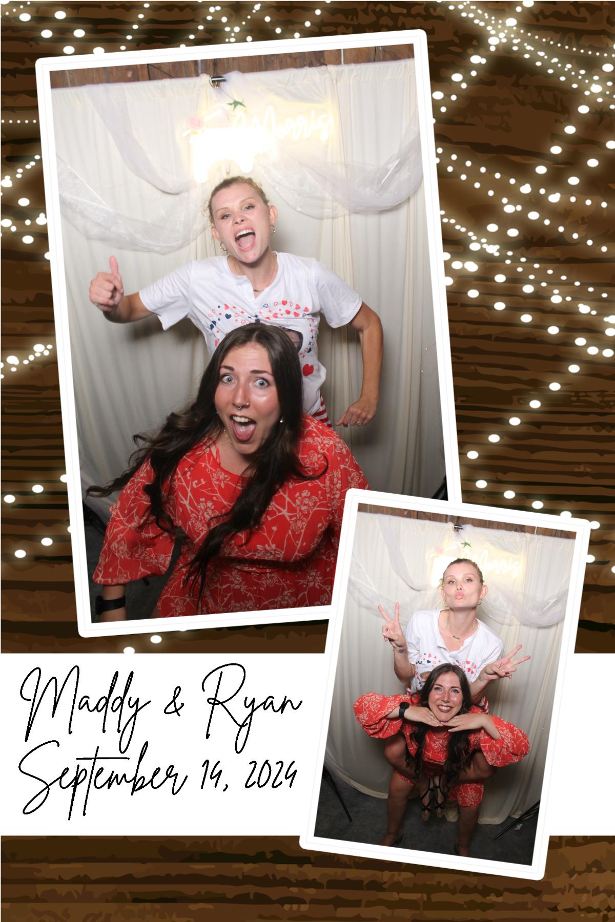 Ryan & Madison  | View more photos from the event at gallery.photoboothcincy.com/u/PhotoBoothCincy/Ryan-Madison