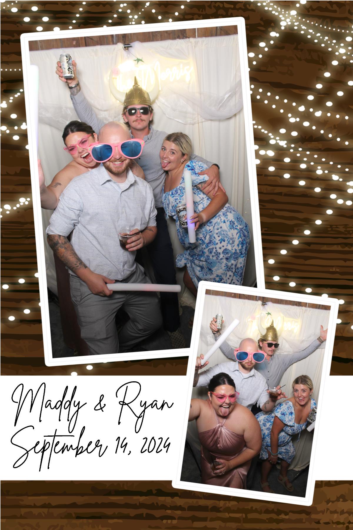 Ryan & Madison  | View more photos from the event at gallery.photoboothcincy.com/u/PhotoBoothCincy/Ryan-Madison