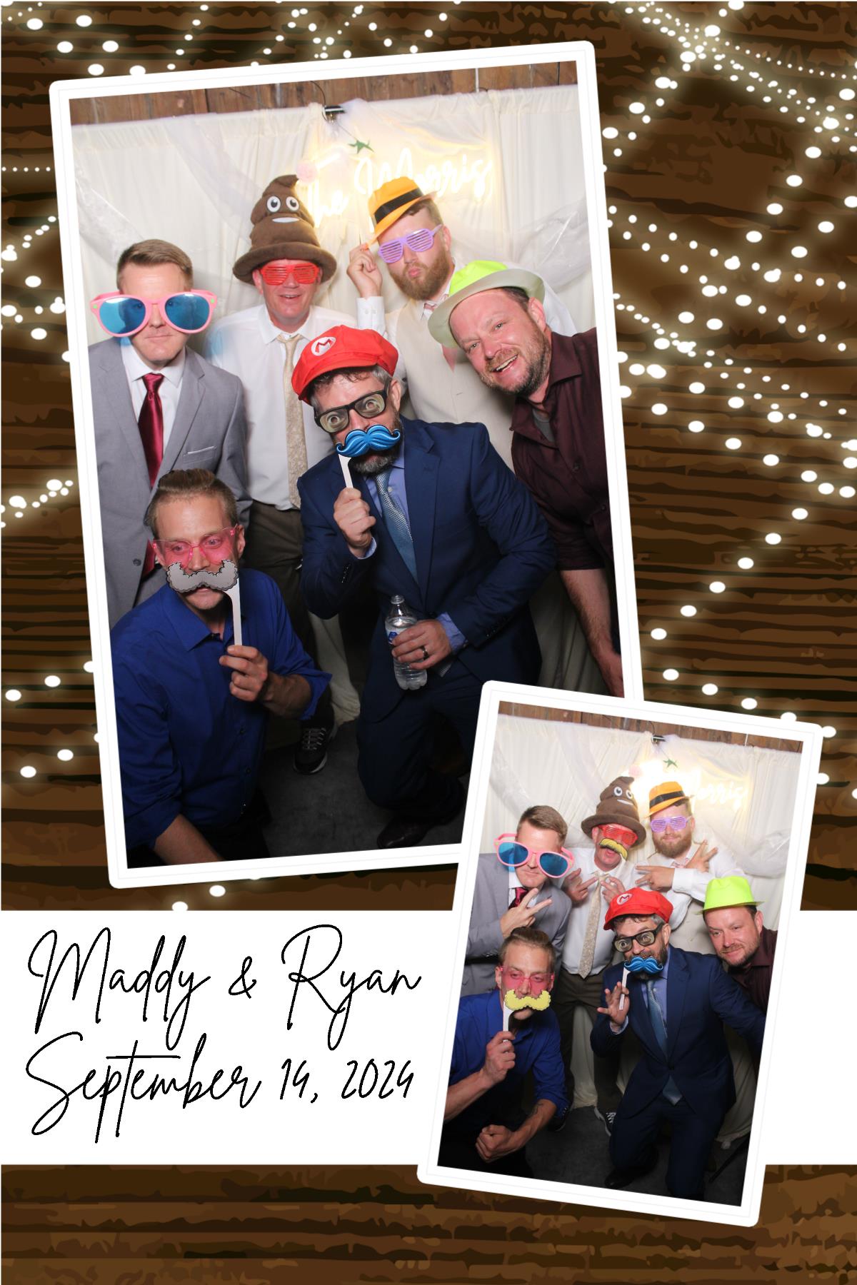Ryan & Madison  | View more photos from the event at gallery.photoboothcincy.com/u/PhotoBoothCincy/Ryan-Madison
