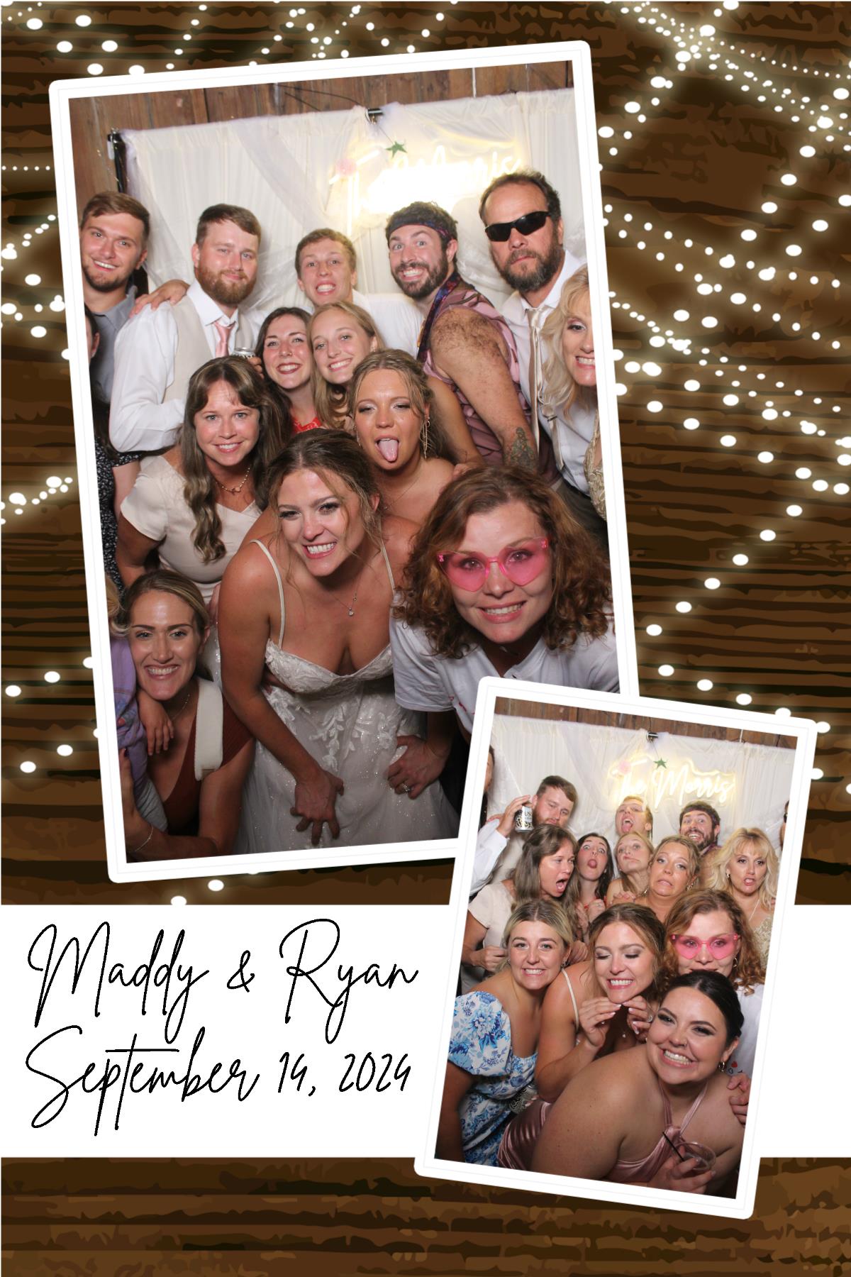 Ryan & Madison  | View more photos from the event at gallery.photoboothcincy.com/u/PhotoBoothCincy/Ryan-Madison