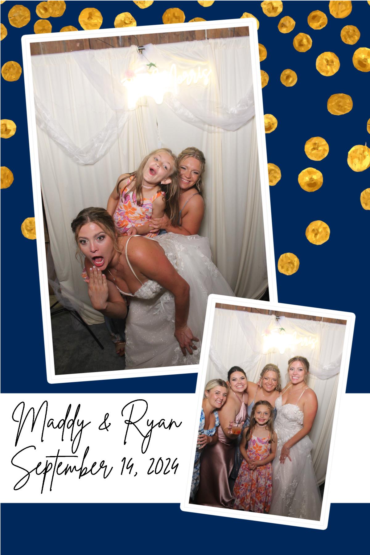 Ryan & Madison  | View more photos from the event at gallery.photoboothcincy.com/u/PhotoBoothCincy/Ryan-Madison