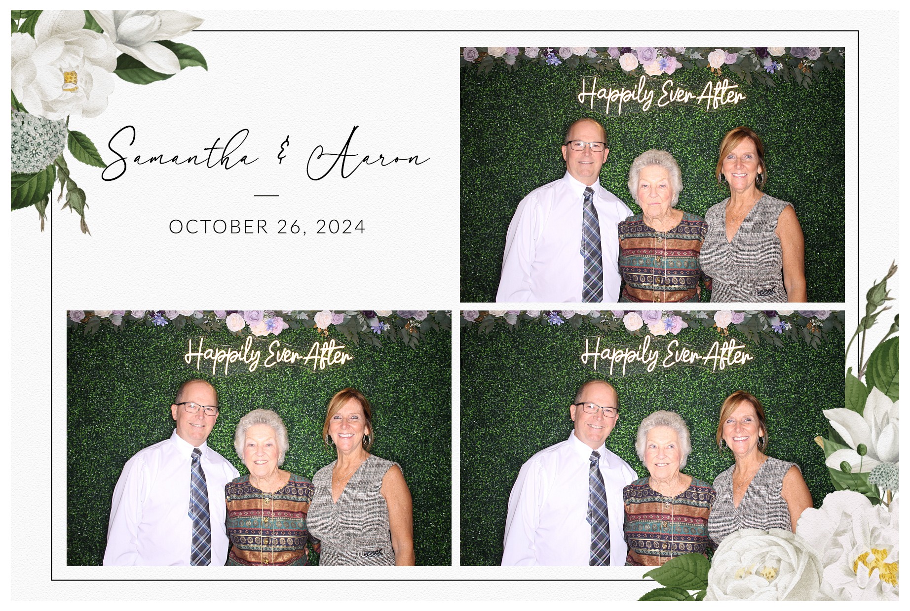 Samantha & Aaron  | View more photos from the event at gallery.photoboothcincy.com/u/PhotoBoothCincy/Samantha-Aaron