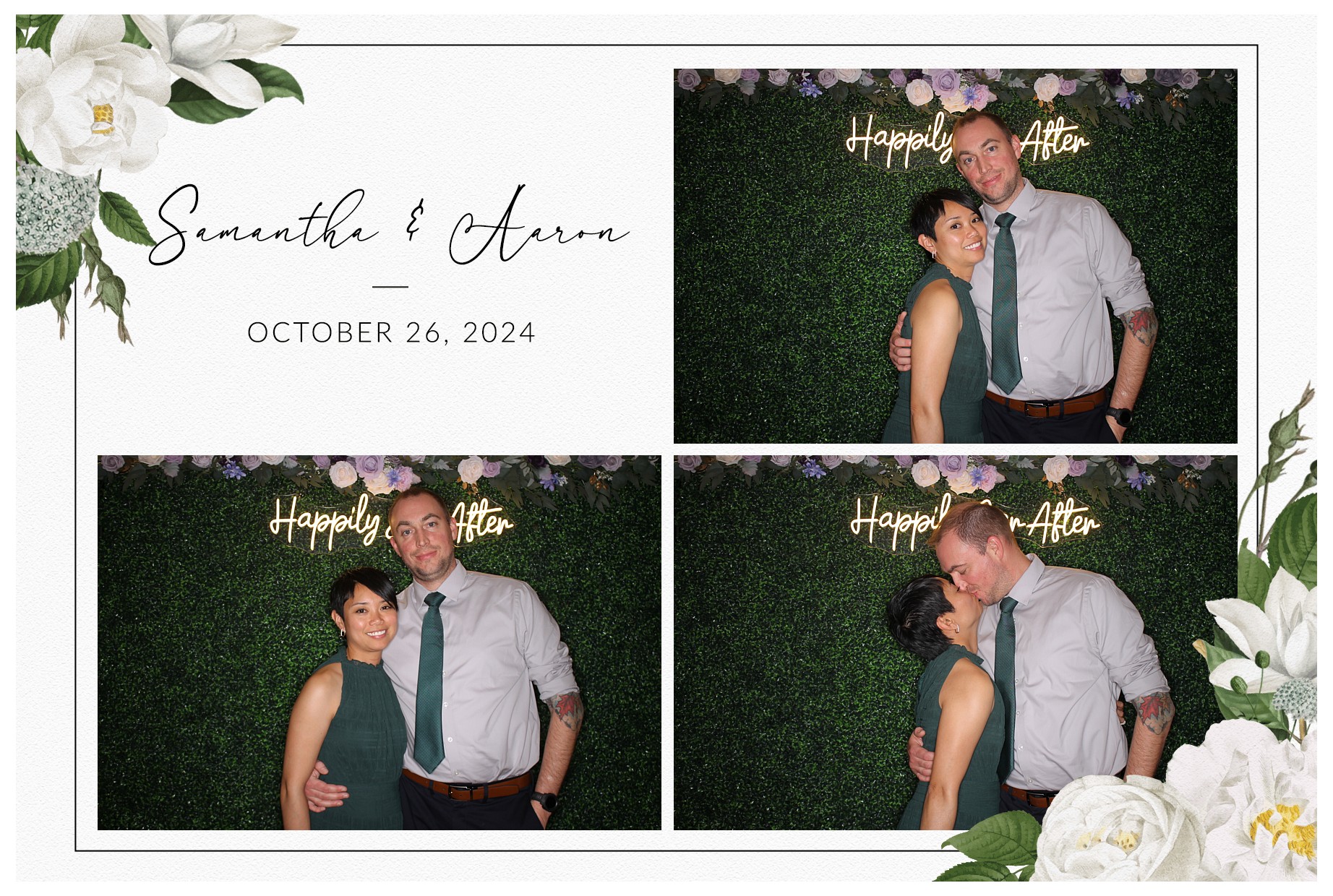 Samantha & Aaron  | View more photos from the event at gallery.photoboothcincy.com/u/PhotoBoothCincy/Samantha-Aaron