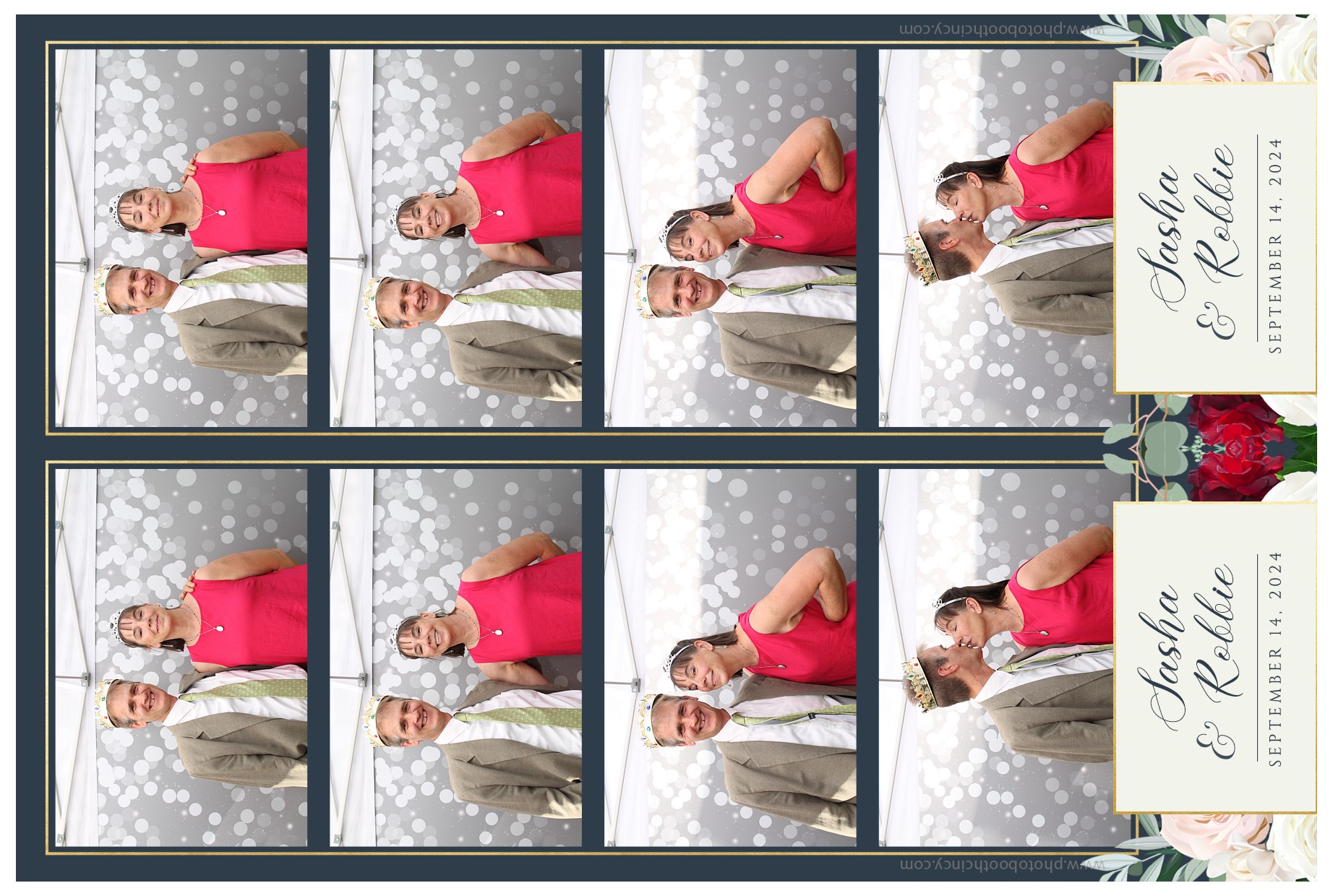 Sasha & Robbie | View more photos from the event at gallery.photoboothcincy.com/u/PhotoBoothCincy/Sasha-Robbie