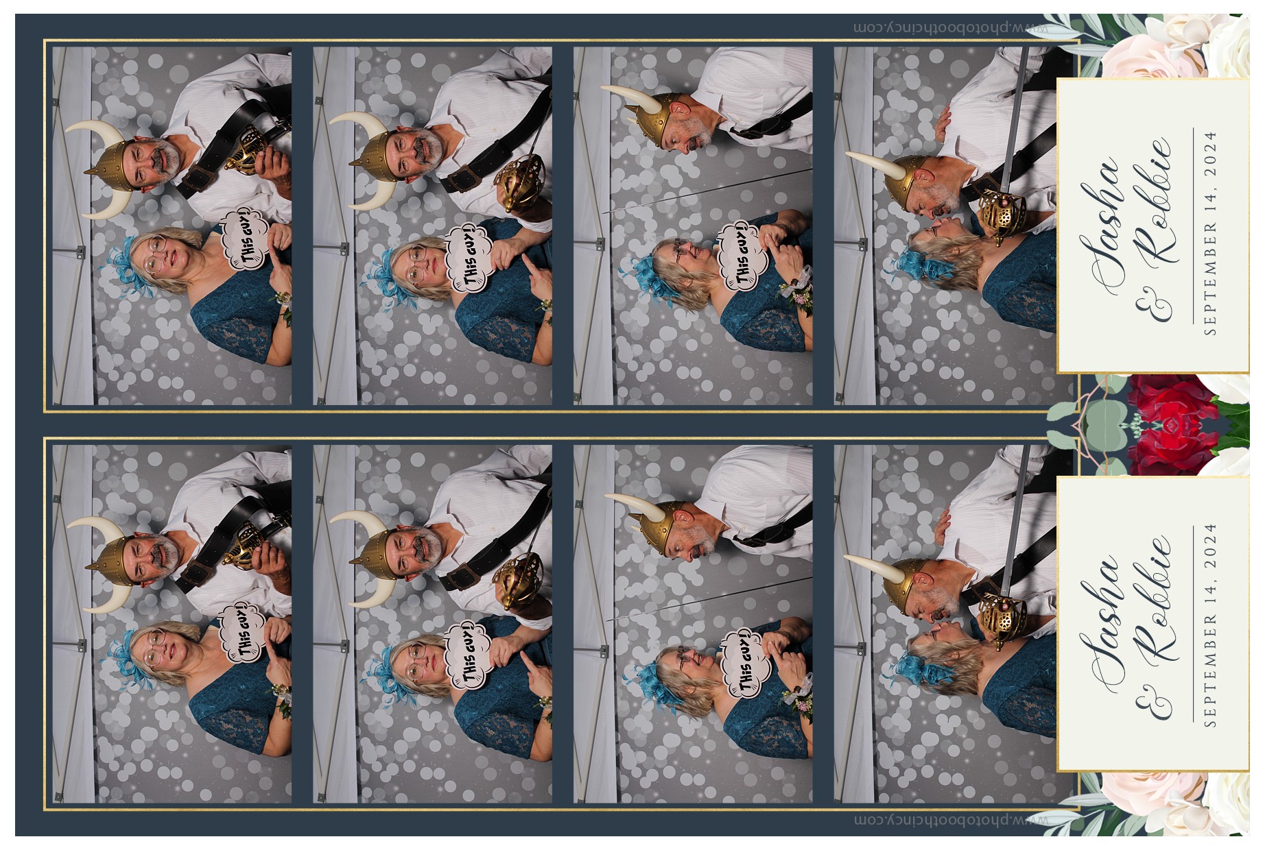 Sasha & Robbie | View more photos from the event at gallery.photoboothcincy.com/u/PhotoBoothCincy/Sasha-Robbie