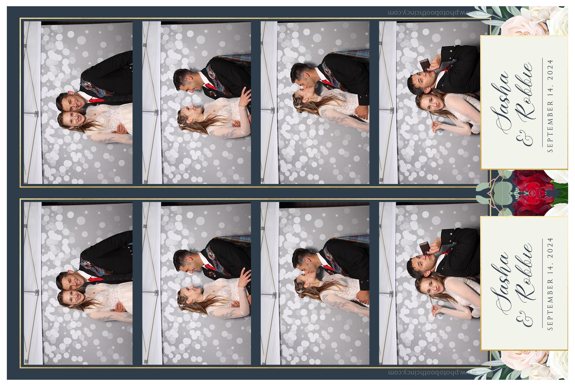 Sasha & Robbie | View more photos from the event at gallery.photoboothcincy.com/u/PhotoBoothCincy/Sasha-Robbie