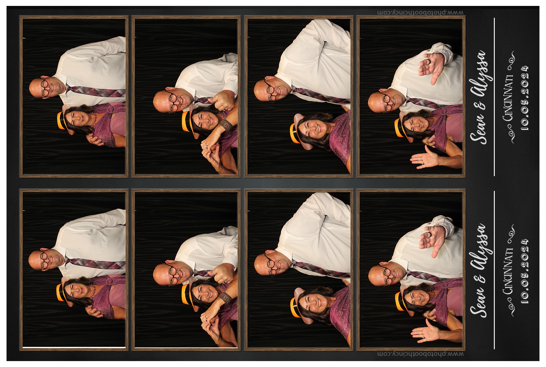 Sean & Alyssa Reception | View more photos from the event at gallery.photoboothcincy.com/u/PhotoBoothCincy/Sean-Alyssa-Reception