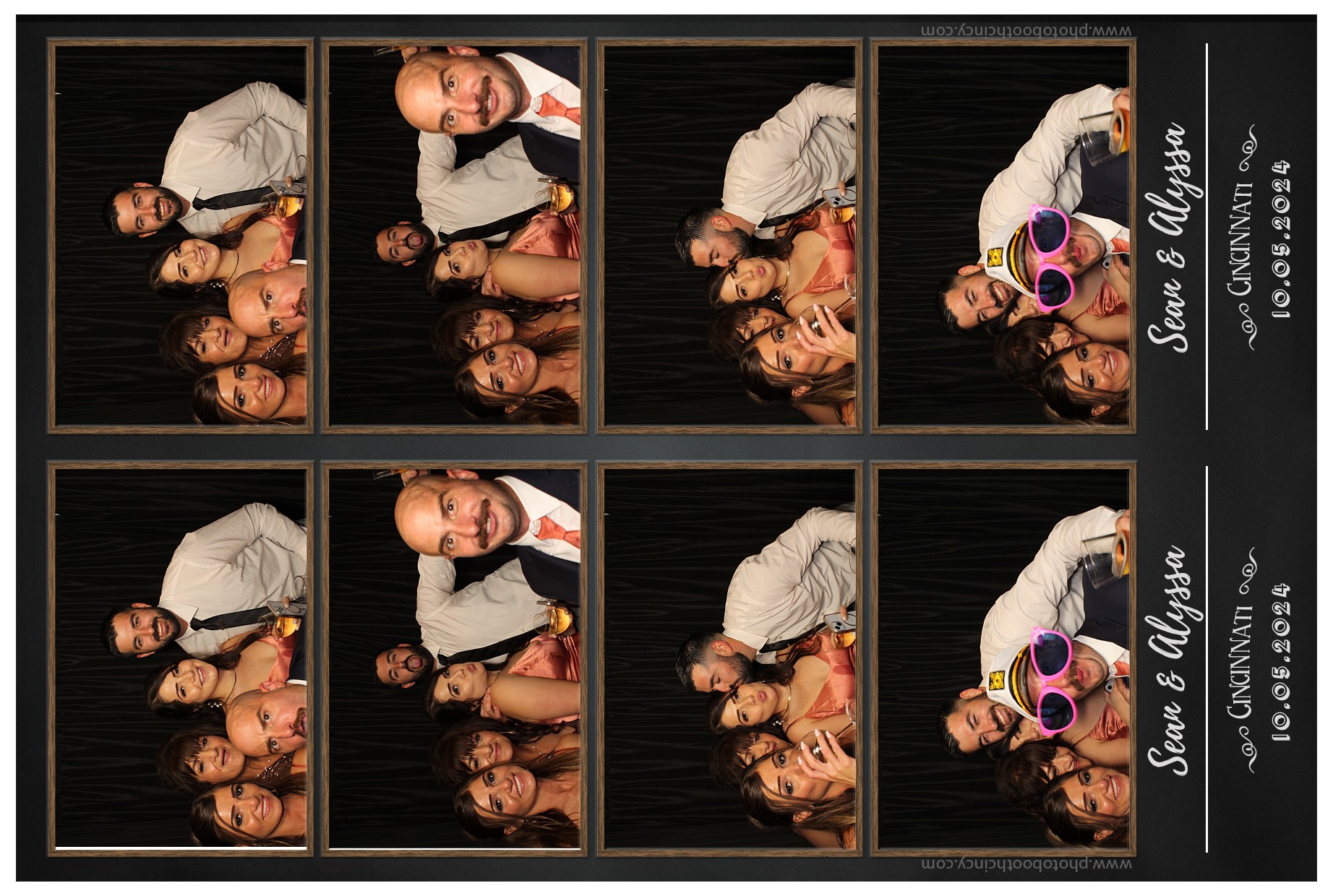 Sean & Alyssa Reception | View more photos from the event at gallery.photoboothcincy.com/u/PhotoBoothCincy/Sean-Alyssa-Reception