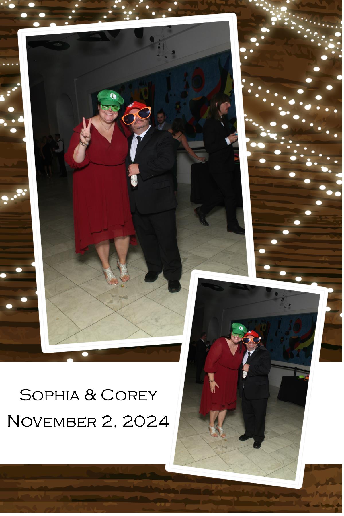 Sophia & Corey | View more photos from the event at gallery.photoboothcincy.com/u/PhotoBoothCincy/Sophia-Corey