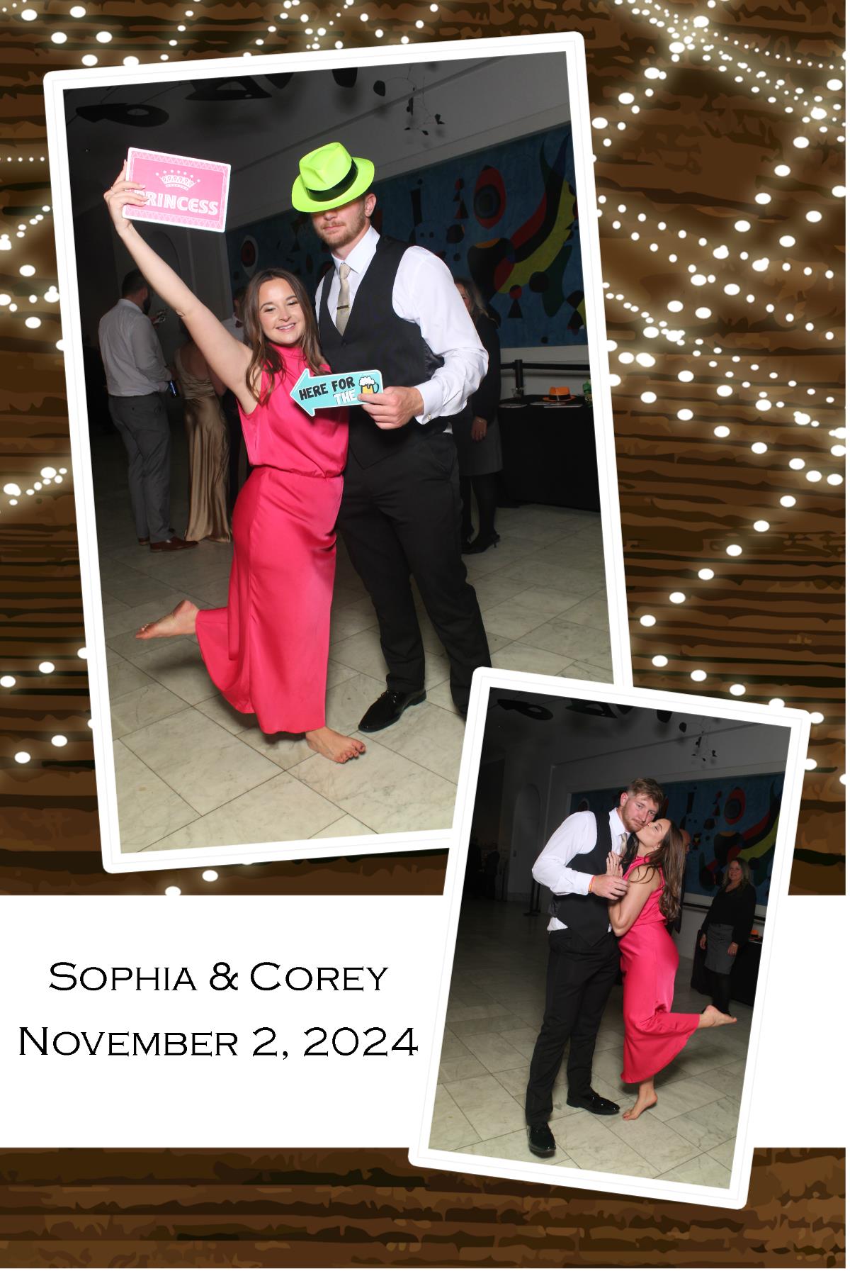 Sophia & Corey | View more photos from the event at gallery.photoboothcincy.com/u/PhotoBoothCincy/Sophia-Corey