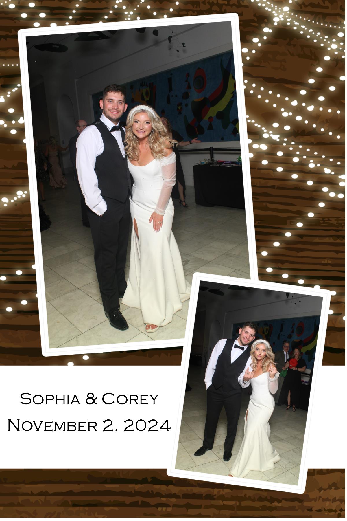 Sophia & Corey | View more photos from the event at gallery.photoboothcincy.com/u/PhotoBoothCincy/Sophia-Corey
