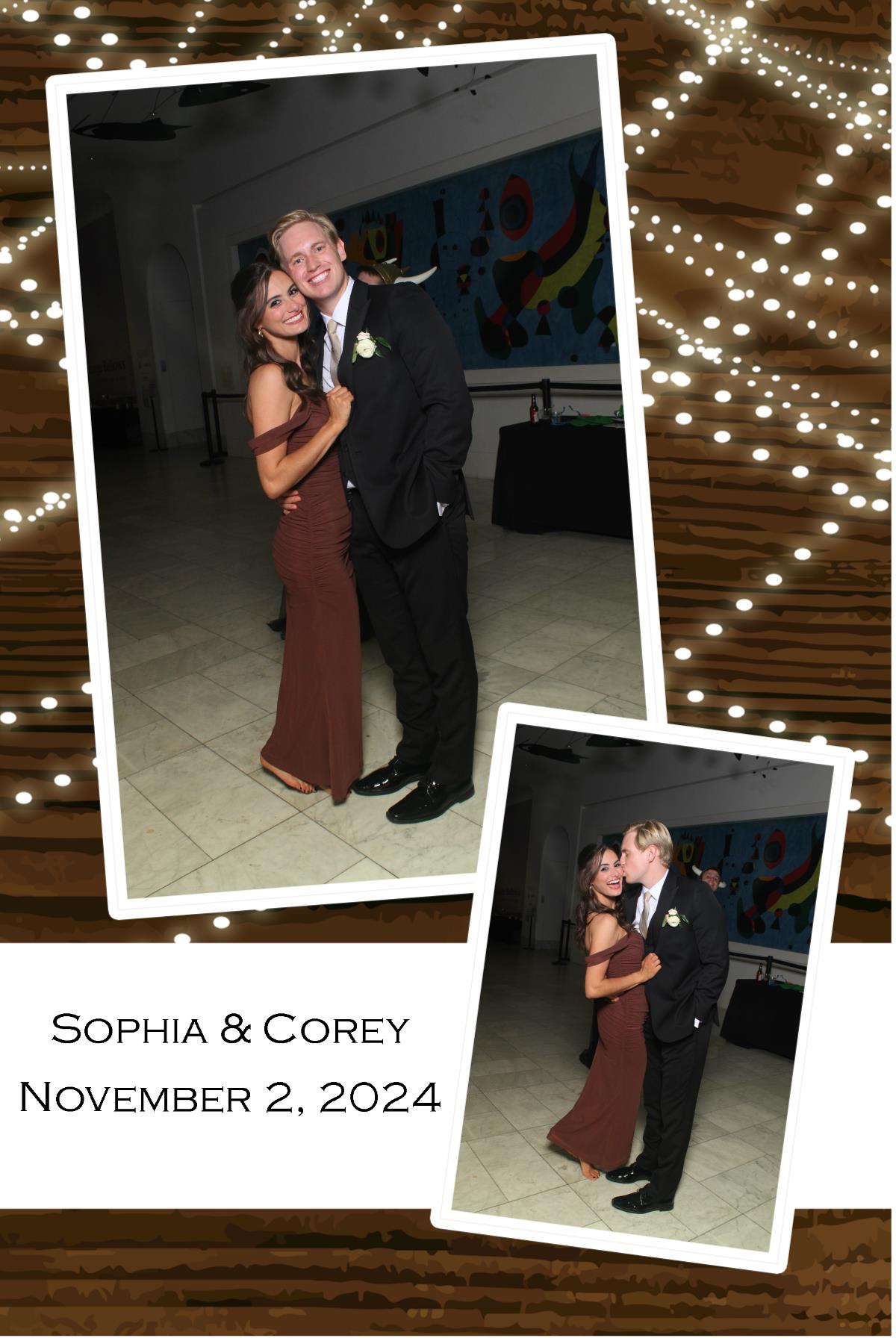 Sophia & Corey | View more photos from the event at gallery.photoboothcincy.com/u/PhotoBoothCincy/Sophia-Corey