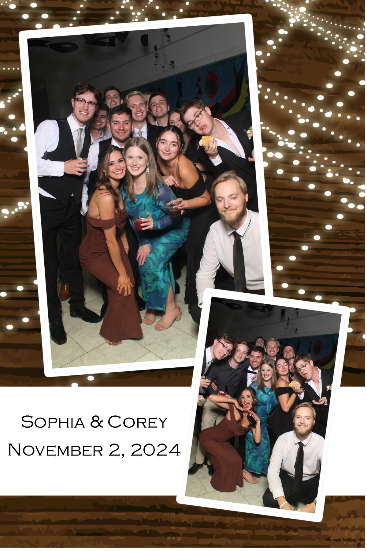 Sophia & Corey | View more photos from the event at gallery.photoboothcincy.com/u/PhotoBoothCincy/Sophia-Corey