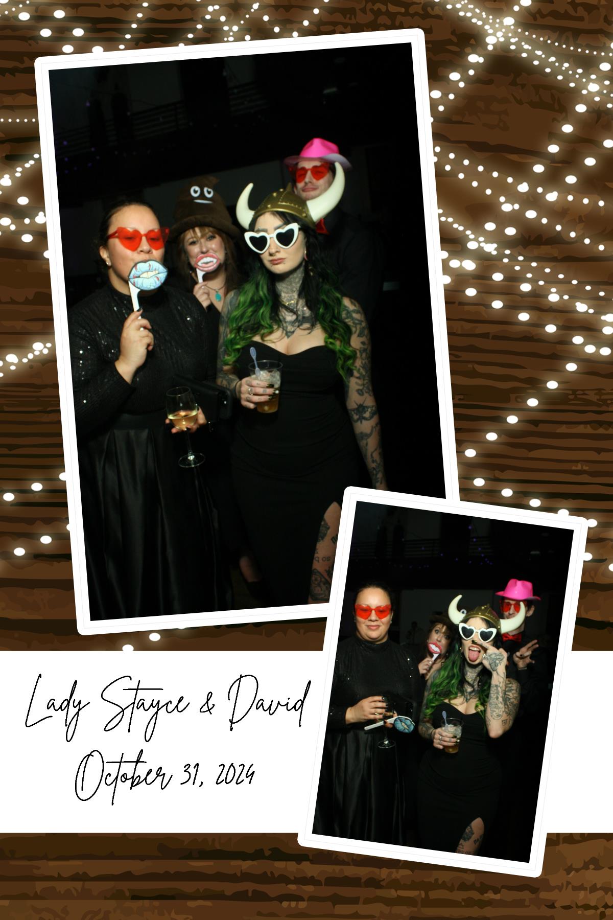 Stayce & David  | View more photos from the event at gallery.photoboothcincy.com/u/PhotoBoothCincy/Stayce-David