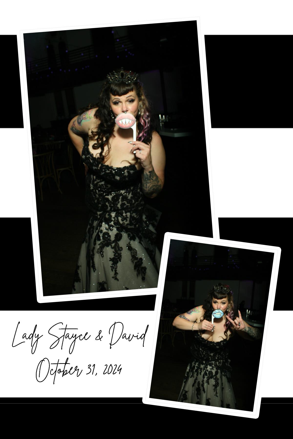 Stayce & David  | View more photos from the event at gallery.photoboothcincy.com/u/PhotoBoothCincy/Stayce-David