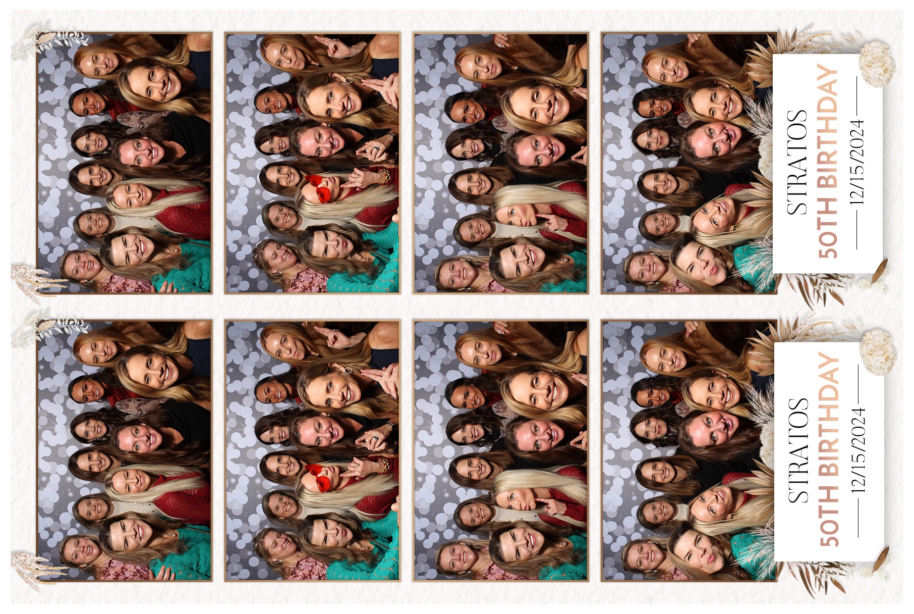 Stratos 50th Birthday | View more photos from the event at gallery.photoboothcincy.com/u/PhotoBoothCincy/Stratos-50th-Birthday