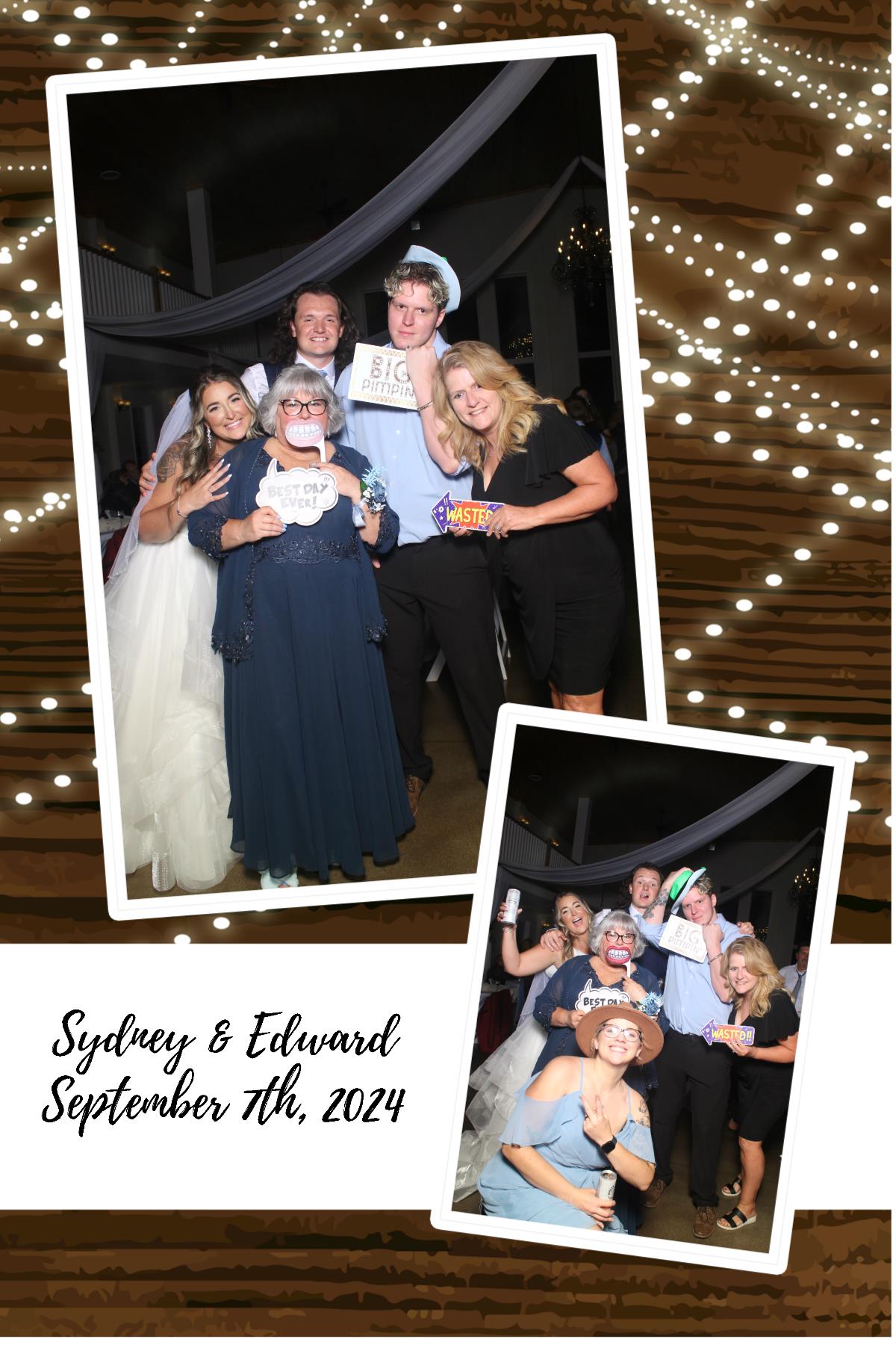 Sydney & Edward | View more photos from the event at gallery.photoboothcincy.com/u/PhotoBoothCincy/Sydney-Edward