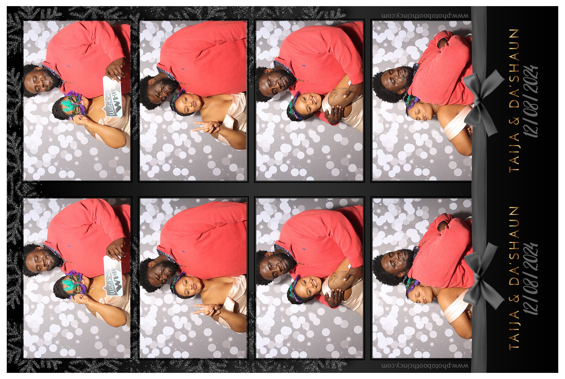 Taija & Dashaun | View more photos from the event at gallery.photoboothcincy.com/u/PhotoBoothCincy/Taija-Dashaun