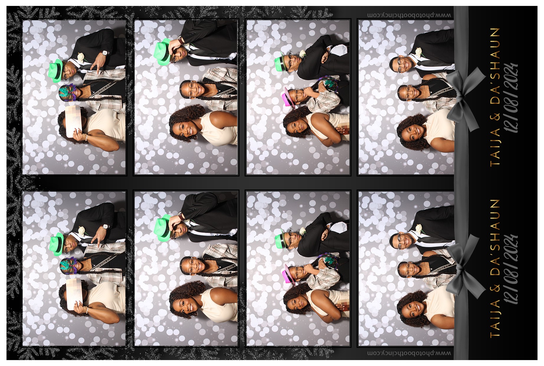 Taija & Dashaun | View more photos from the event at gallery.photoboothcincy.com/u/PhotoBoothCincy/Taija-Dashaun