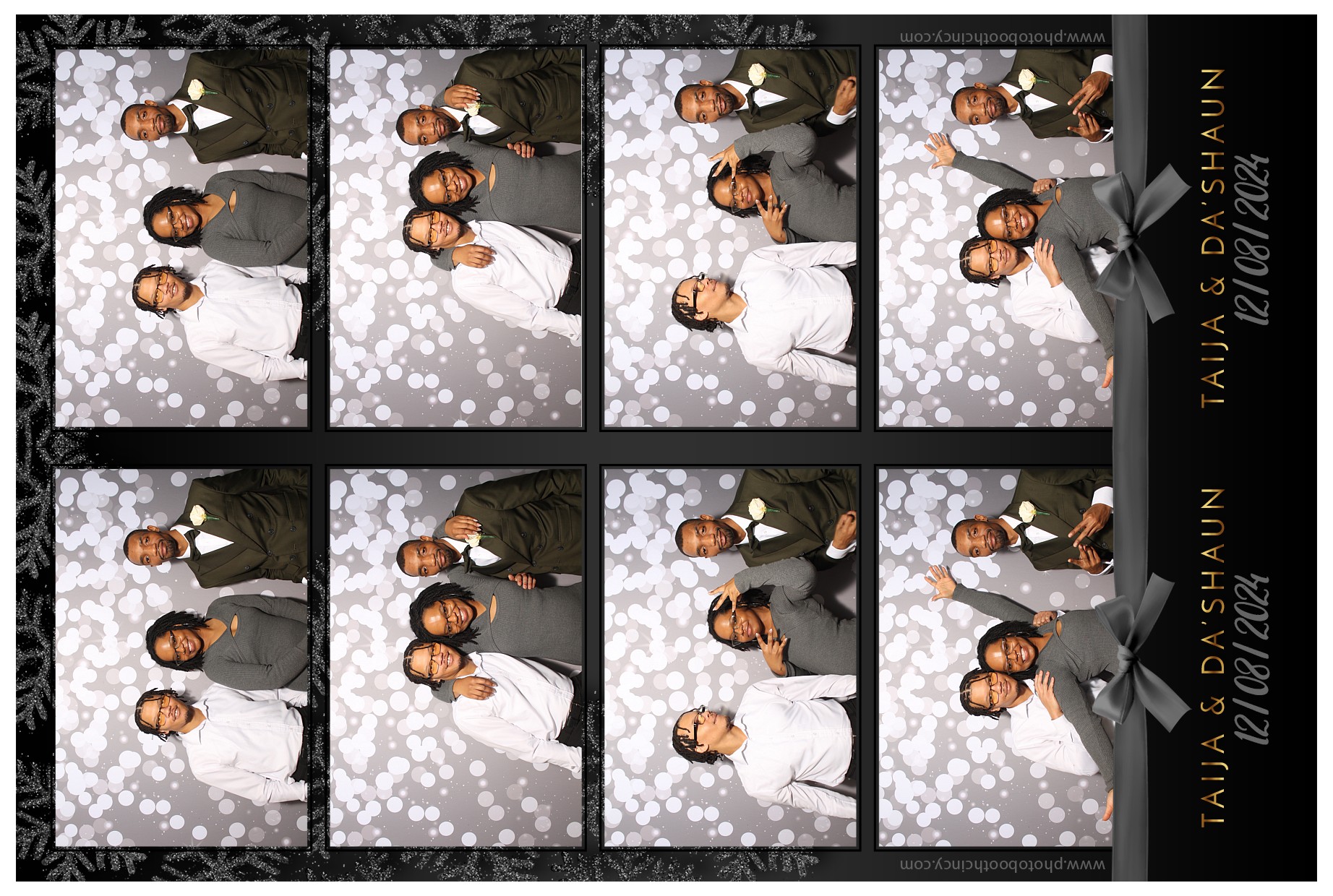 Taija & Dashaun | View more photos from the event at gallery.photoboothcincy.com/u/PhotoBoothCincy/Taija-Dashaun